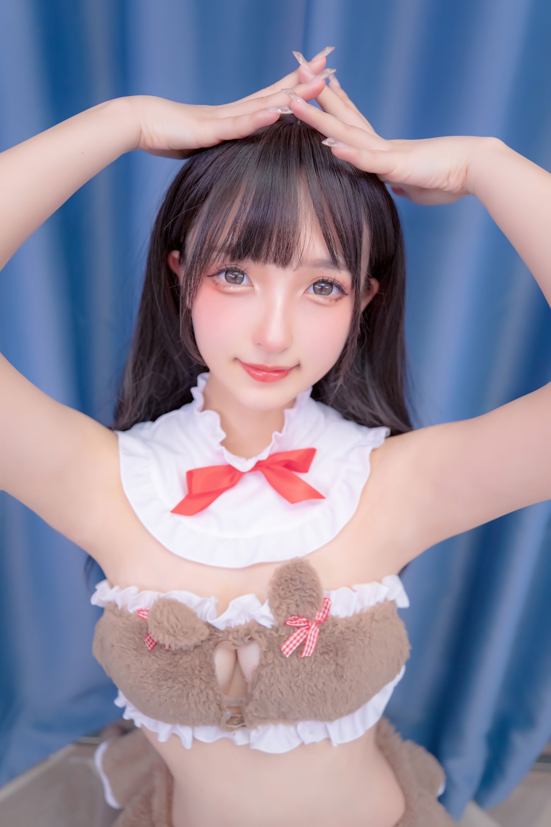 萝莉神楽板真冬 熊少女-图49