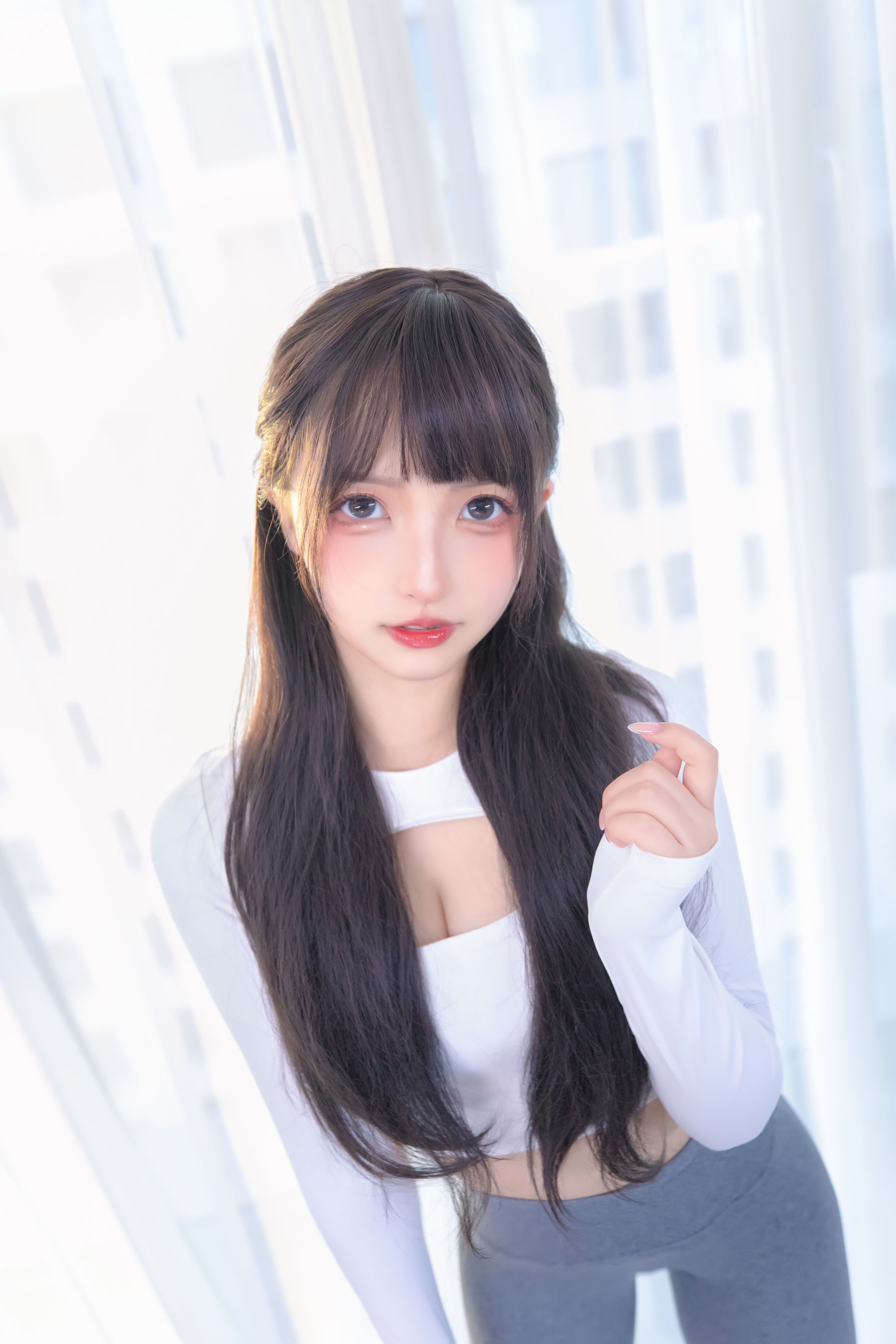 萝莉神楽板真冬 瑜伽少女-图0