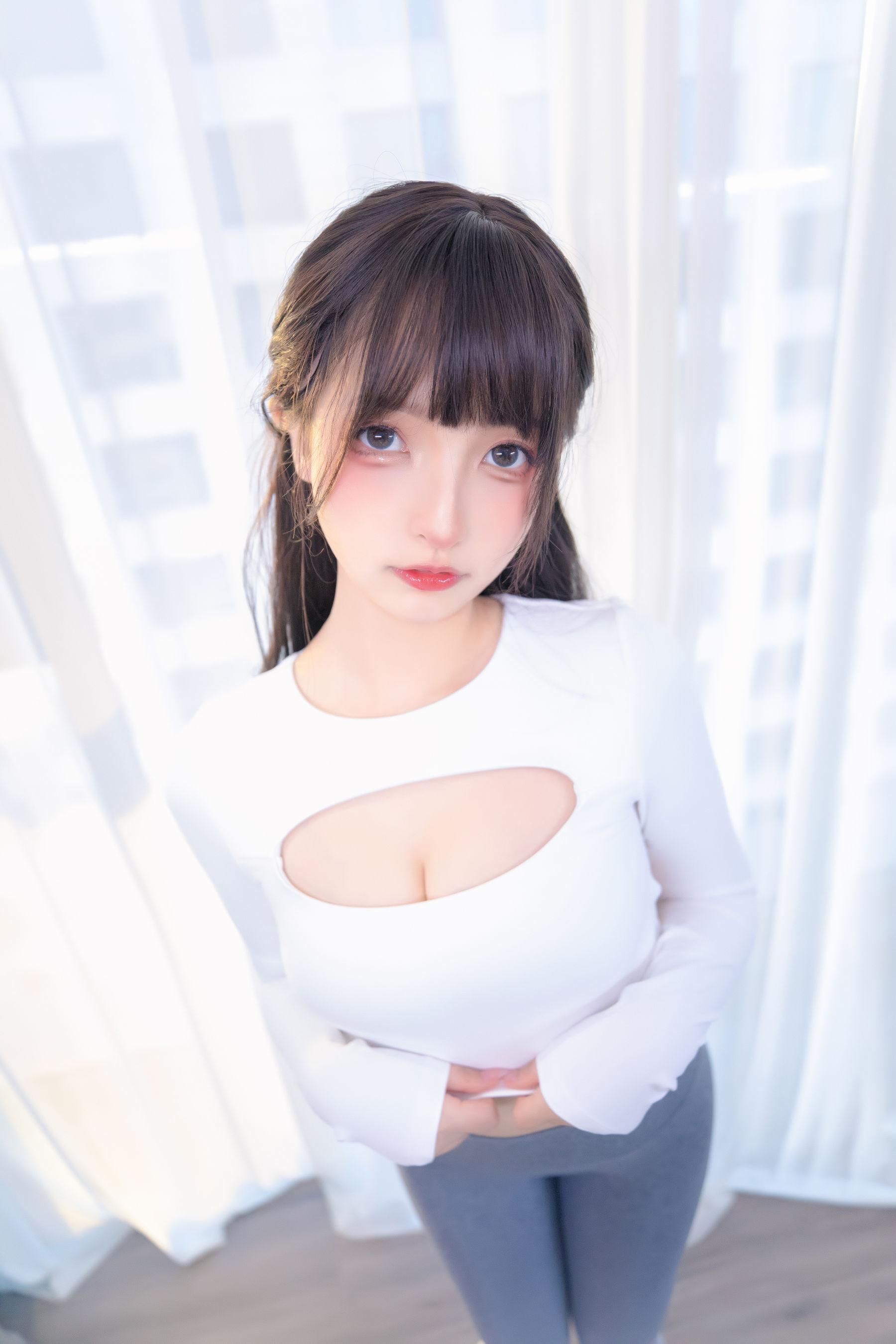萝莉神楽板真冬 瑜伽少女-图11
