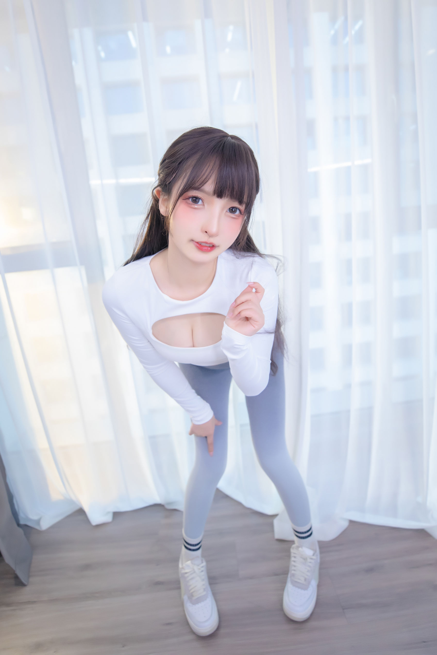 萝莉神楽板真冬 瑜伽少女-图17