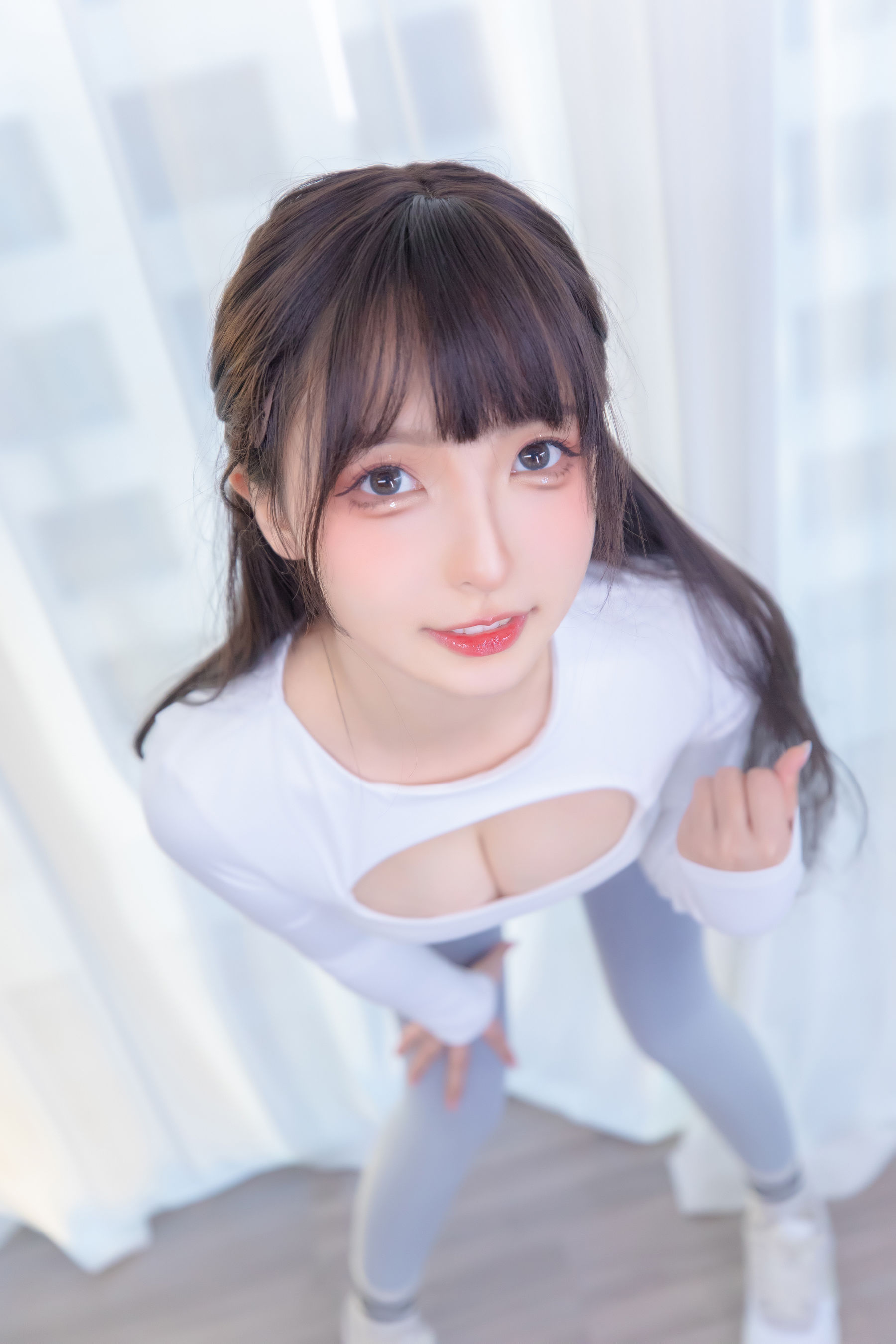 萝莉神楽板真冬 瑜伽少女-图20