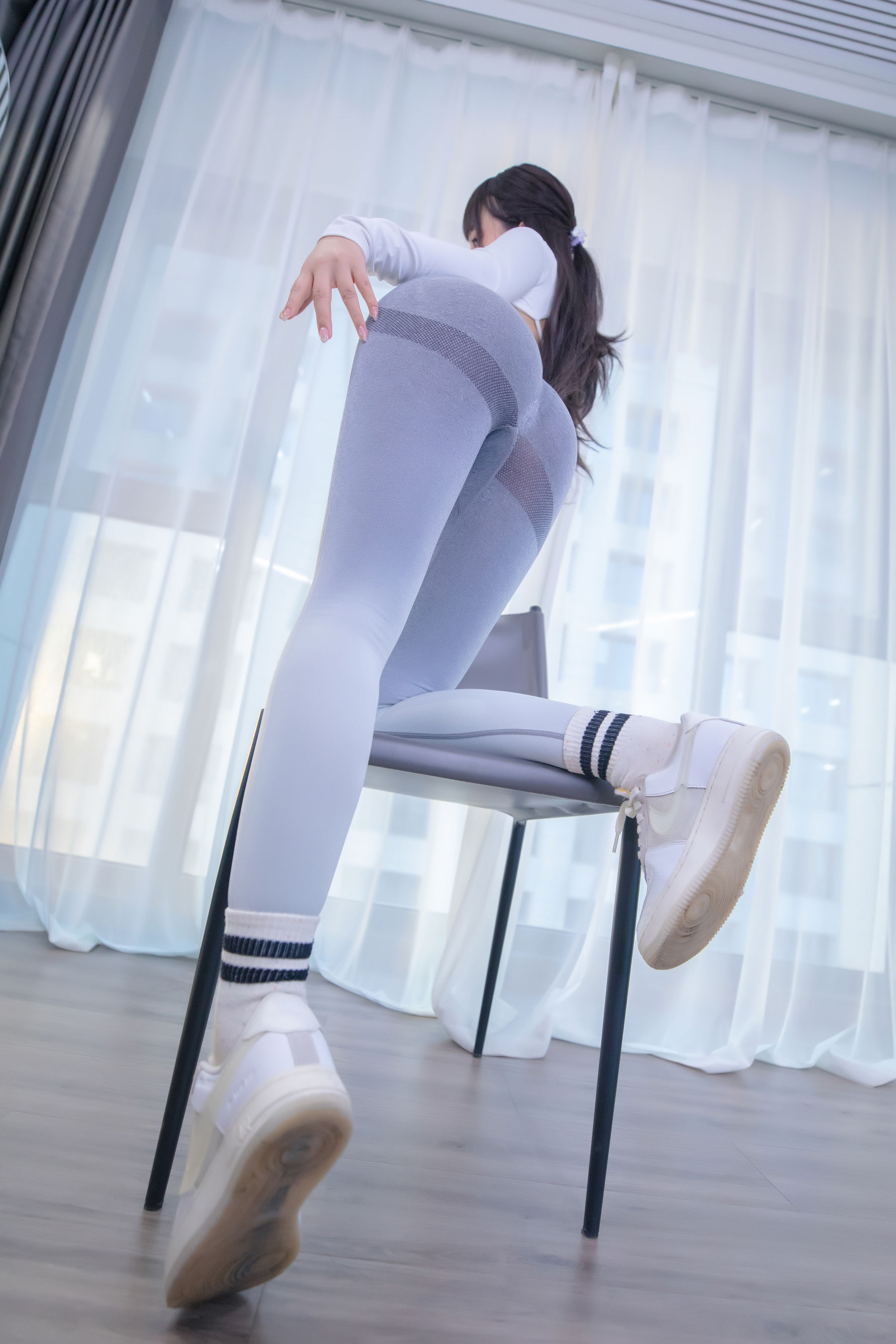 萝莉神楽板真冬 瑜伽少女-图27