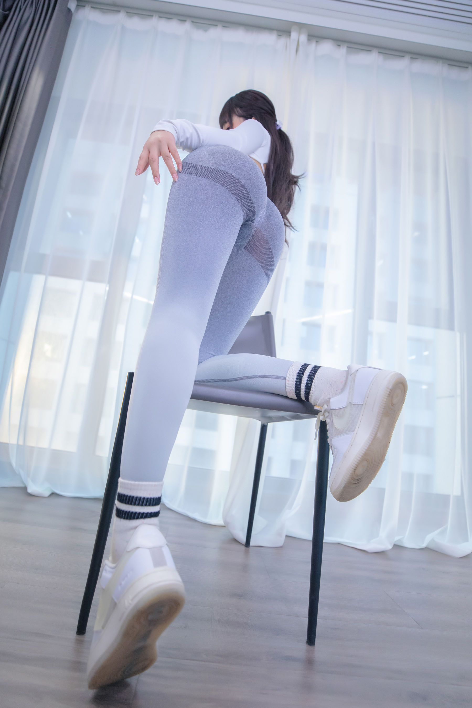 萝莉神楽板真冬 瑜伽少女-图28