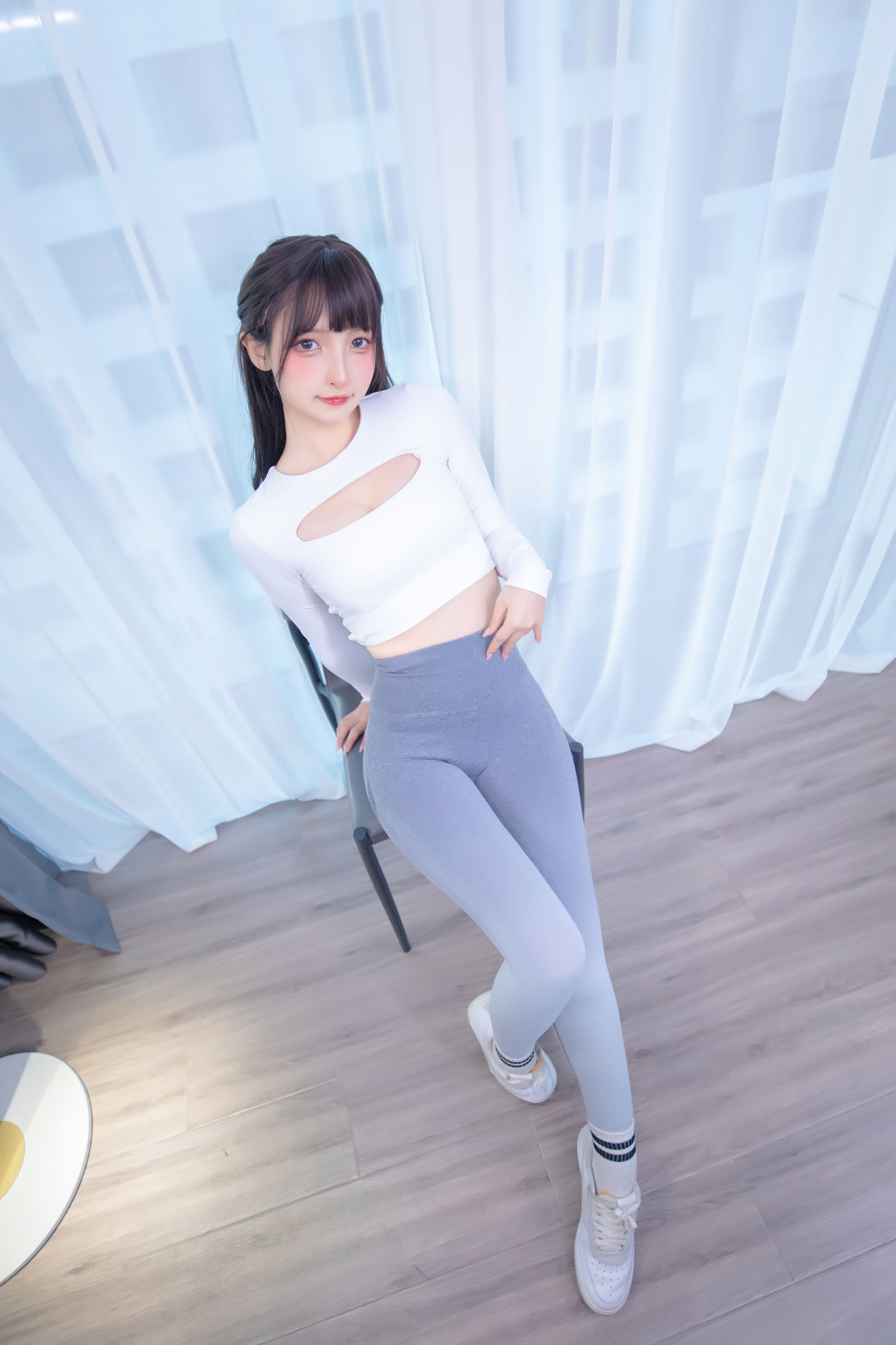 萝莉神楽板真冬 瑜伽少女-图33