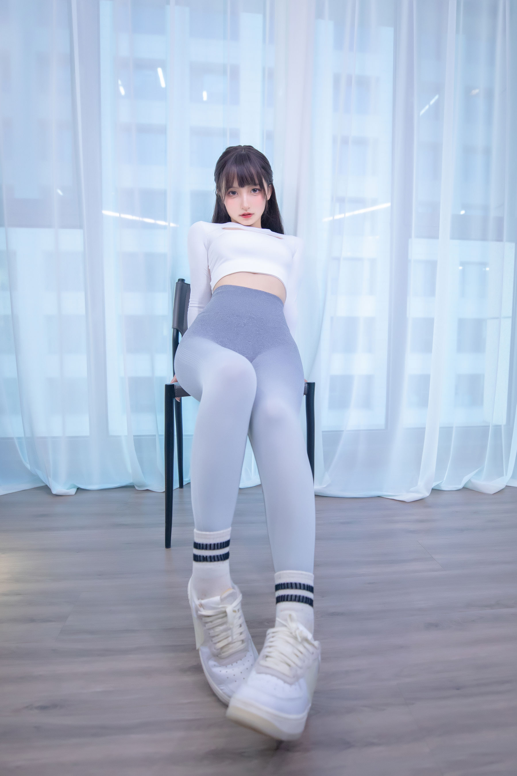 萝莉神楽板真冬 瑜伽少女-图36
