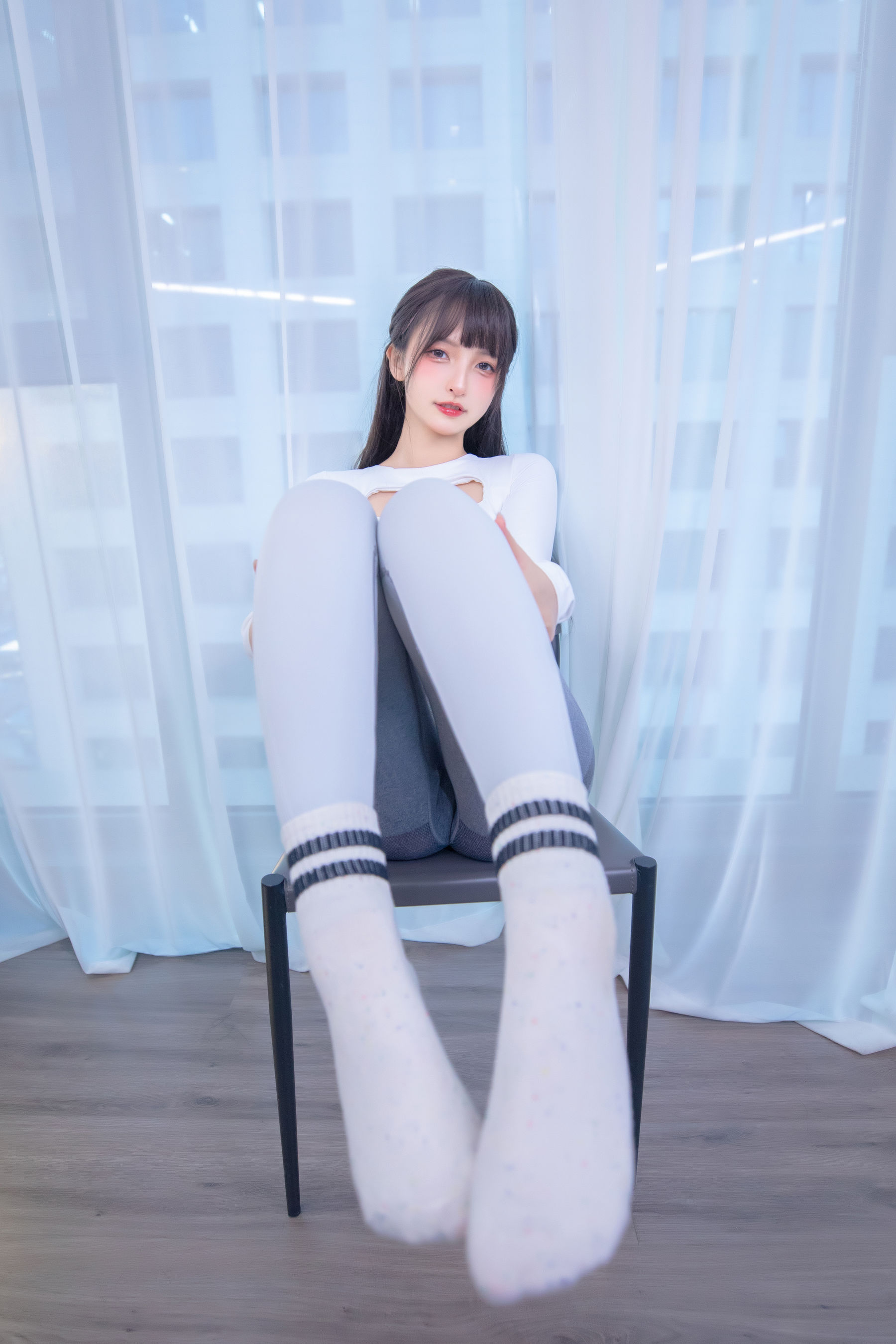 萝莉神楽板真冬 瑜伽少女-图45