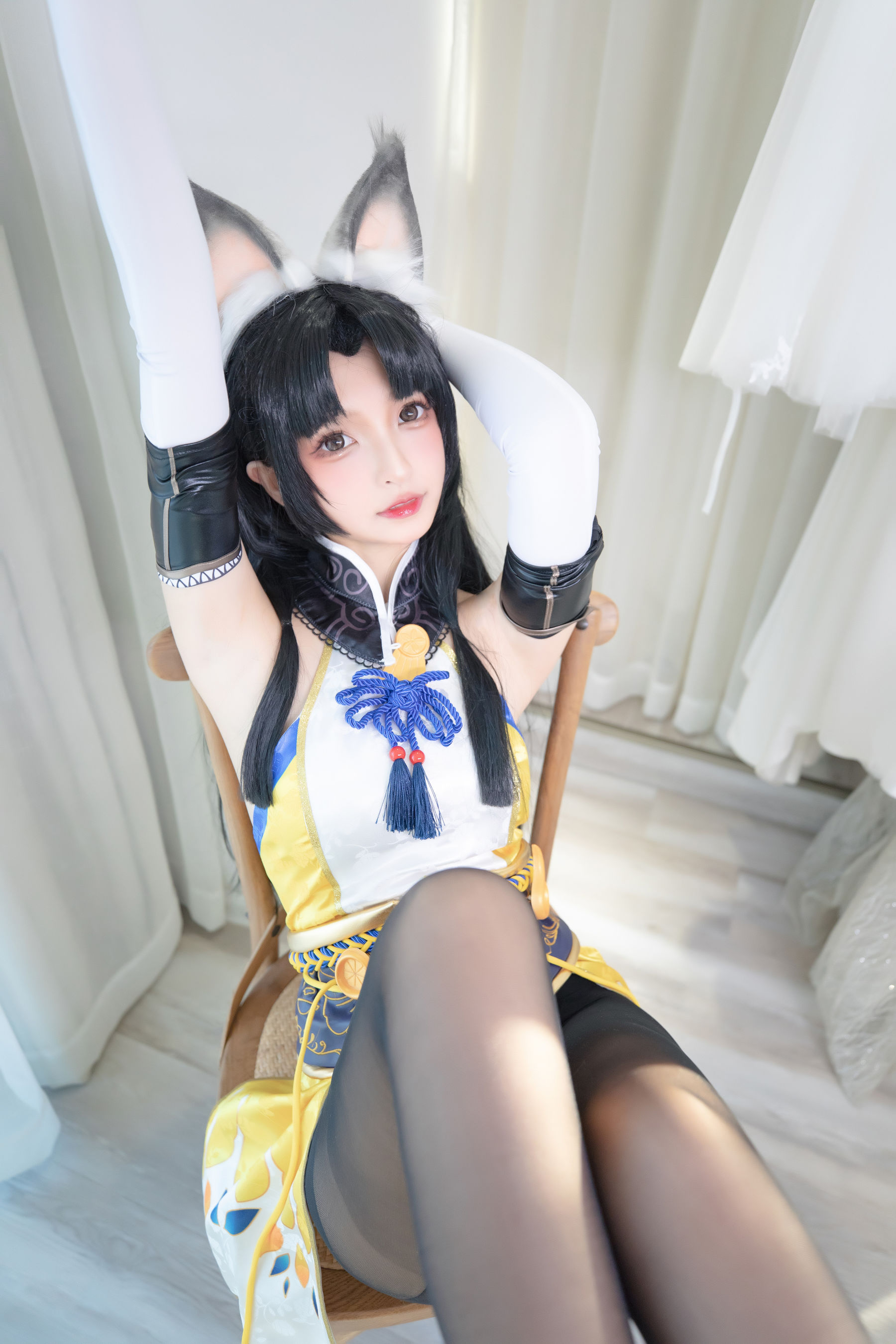 萝莉神楽板真冬 黑丝胡桃-图17