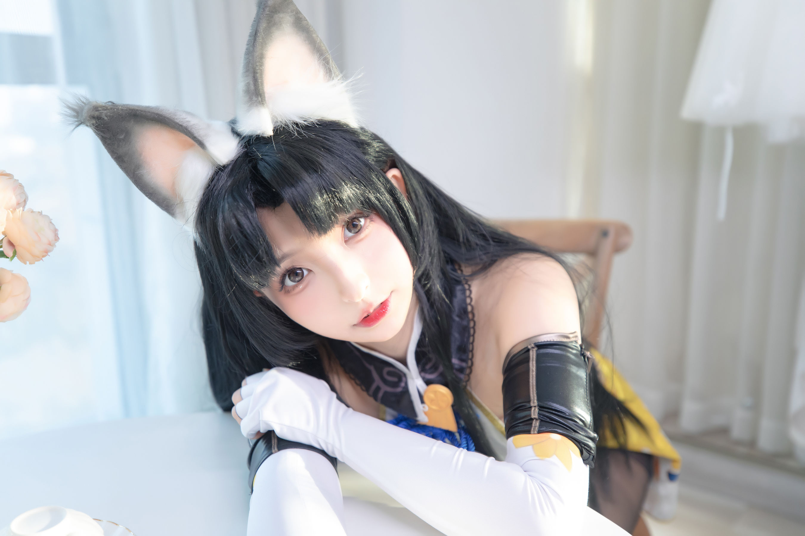 萝莉神楽板真冬 黑丝胡桃-图27