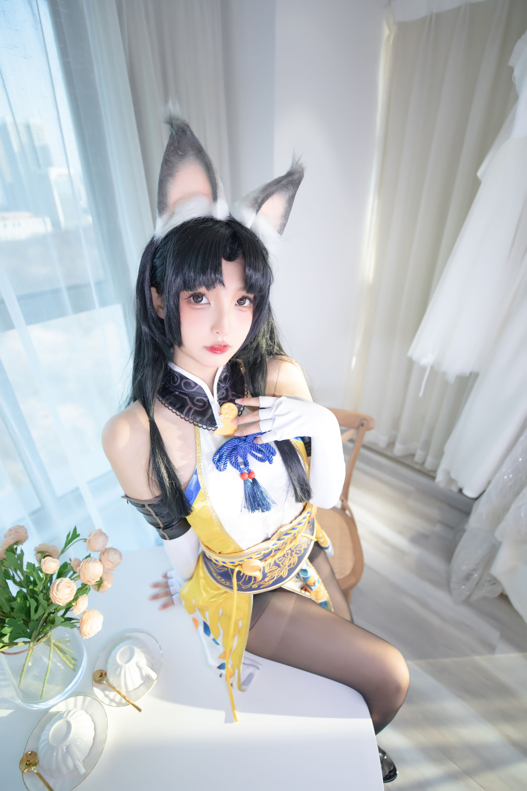 萝莉神楽板真冬 黑丝胡桃-图29
