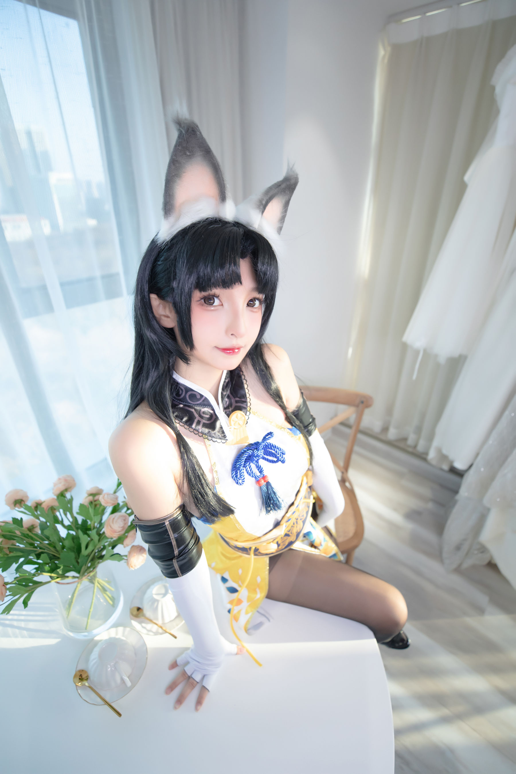 萝莉神楽板真冬 黑丝胡桃-图30