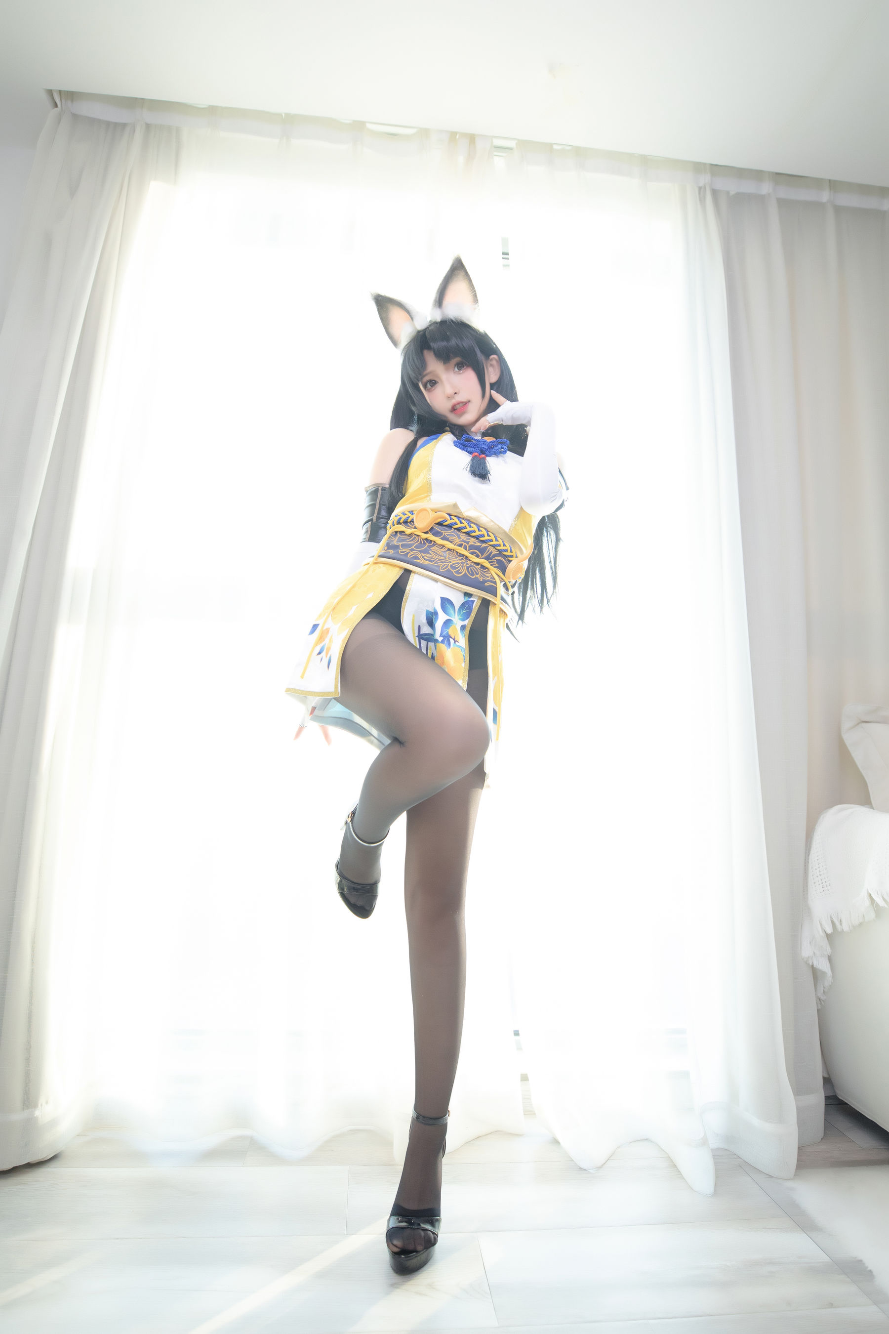 萝莉神楽板真冬 黑丝胡桃-图37