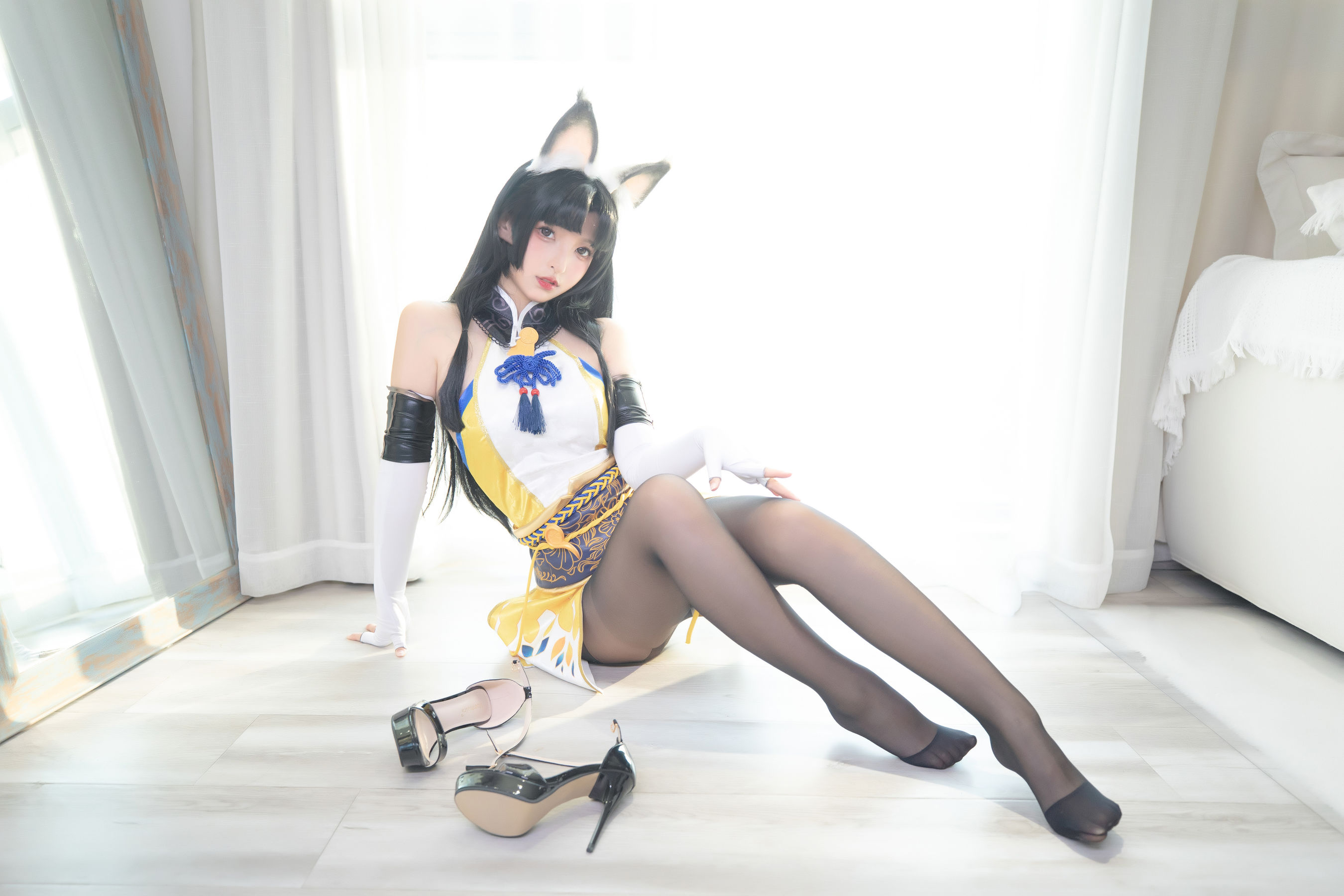 萝莉神楽板真冬 黑丝胡桃-图44