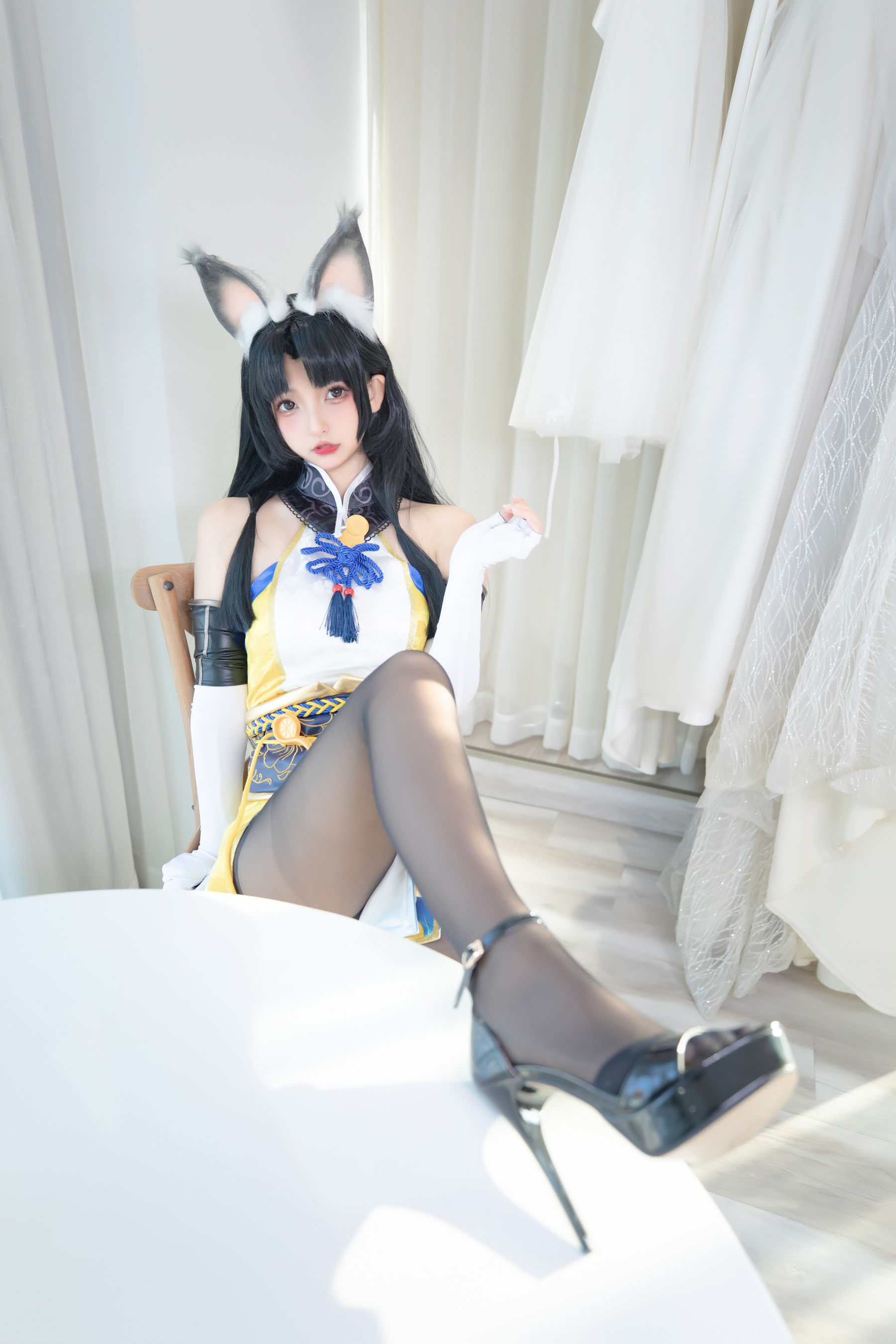 萝莉神楽板真冬 黑丝胡桃-图7