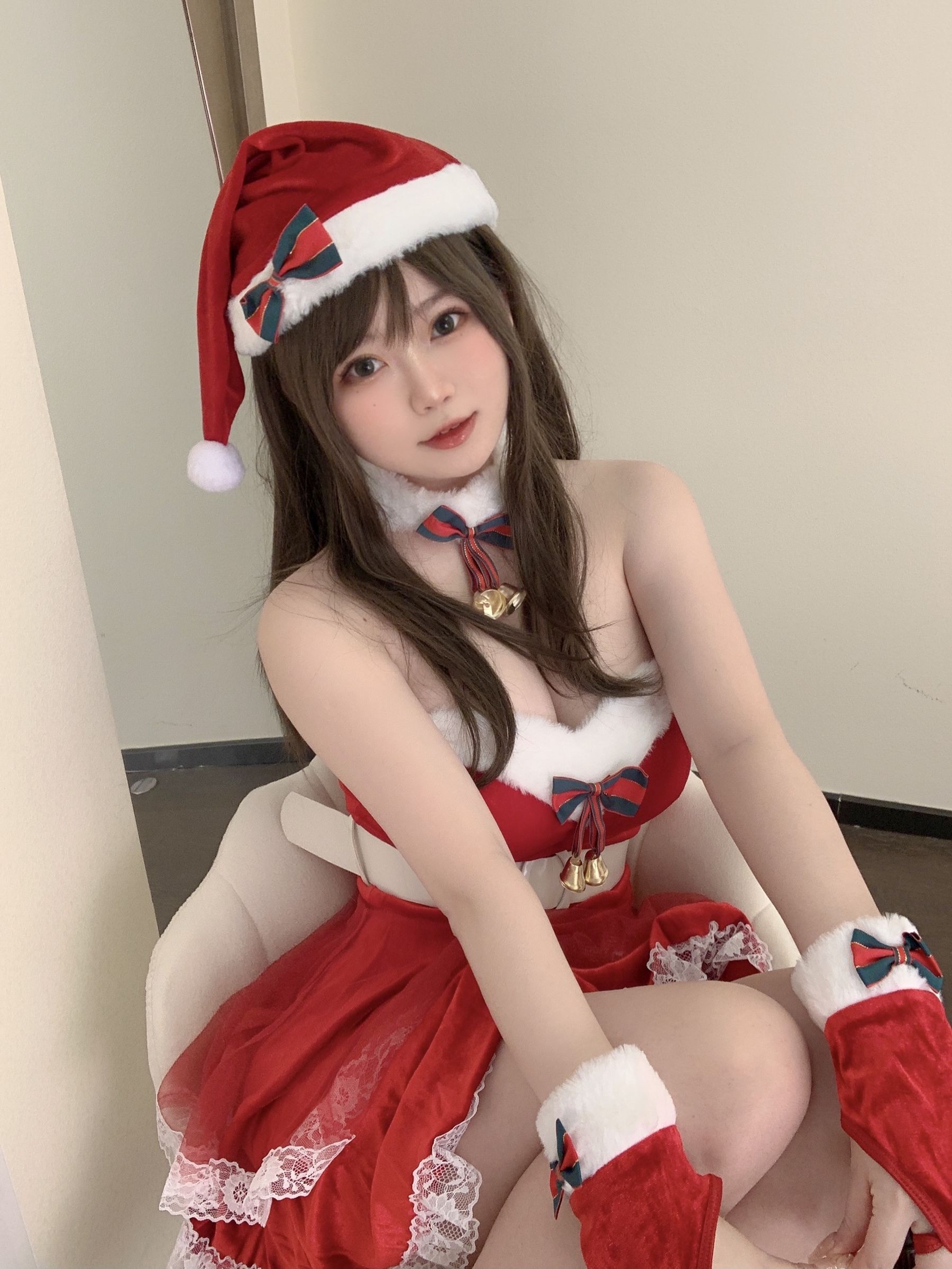 蜜桃少女是依酱呀 - 2021圣诞特辑-图12