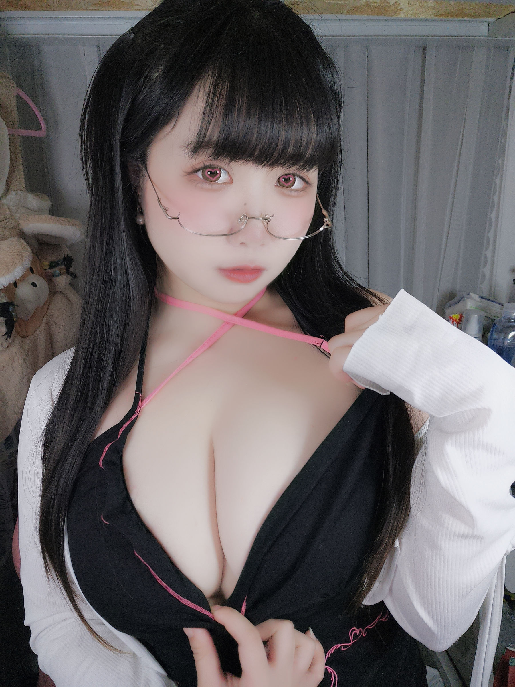 贞子蜜桃 - 心心眼-图3