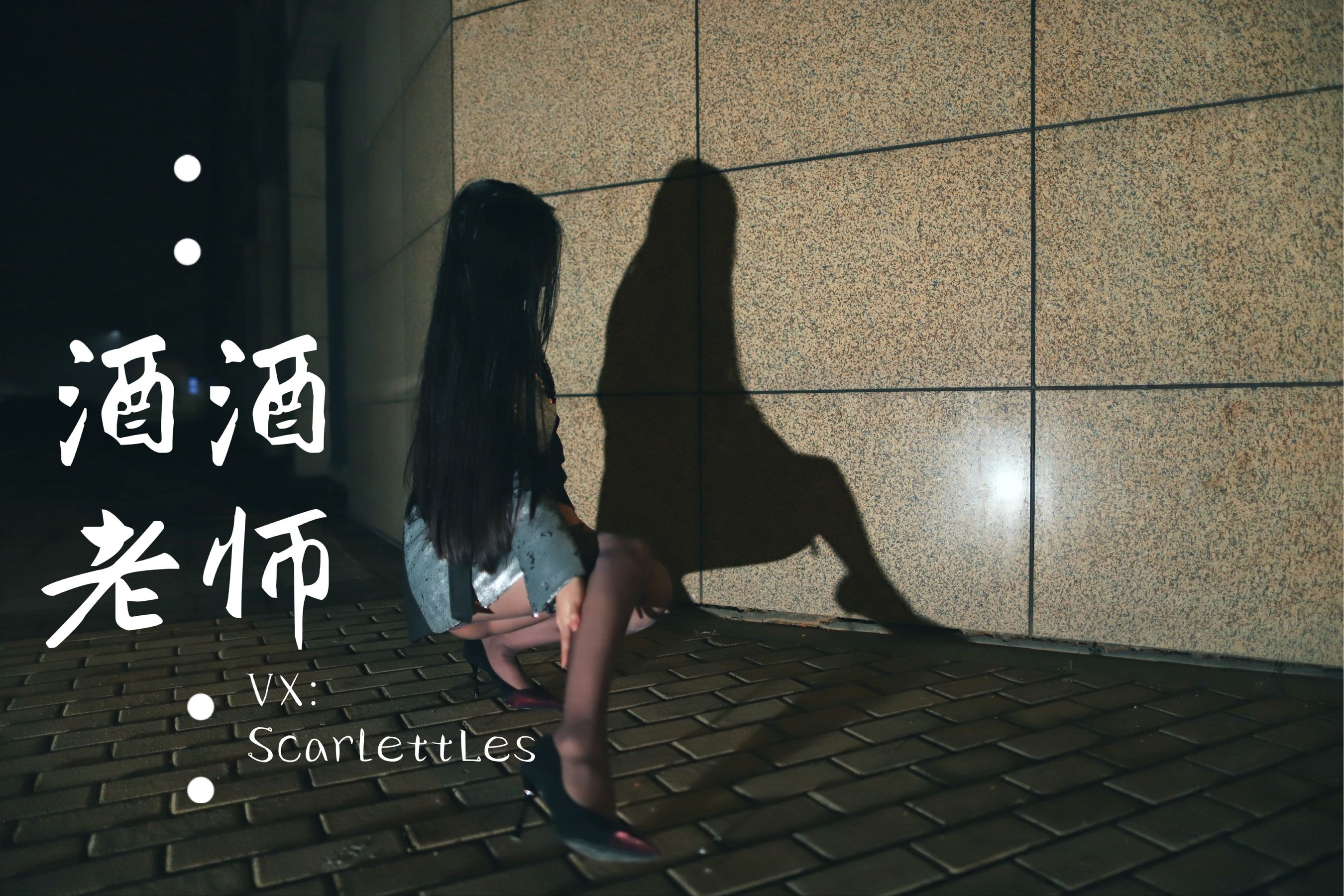 酒酒老师 - 司机先生，喜欢紫色丝吗？-图15