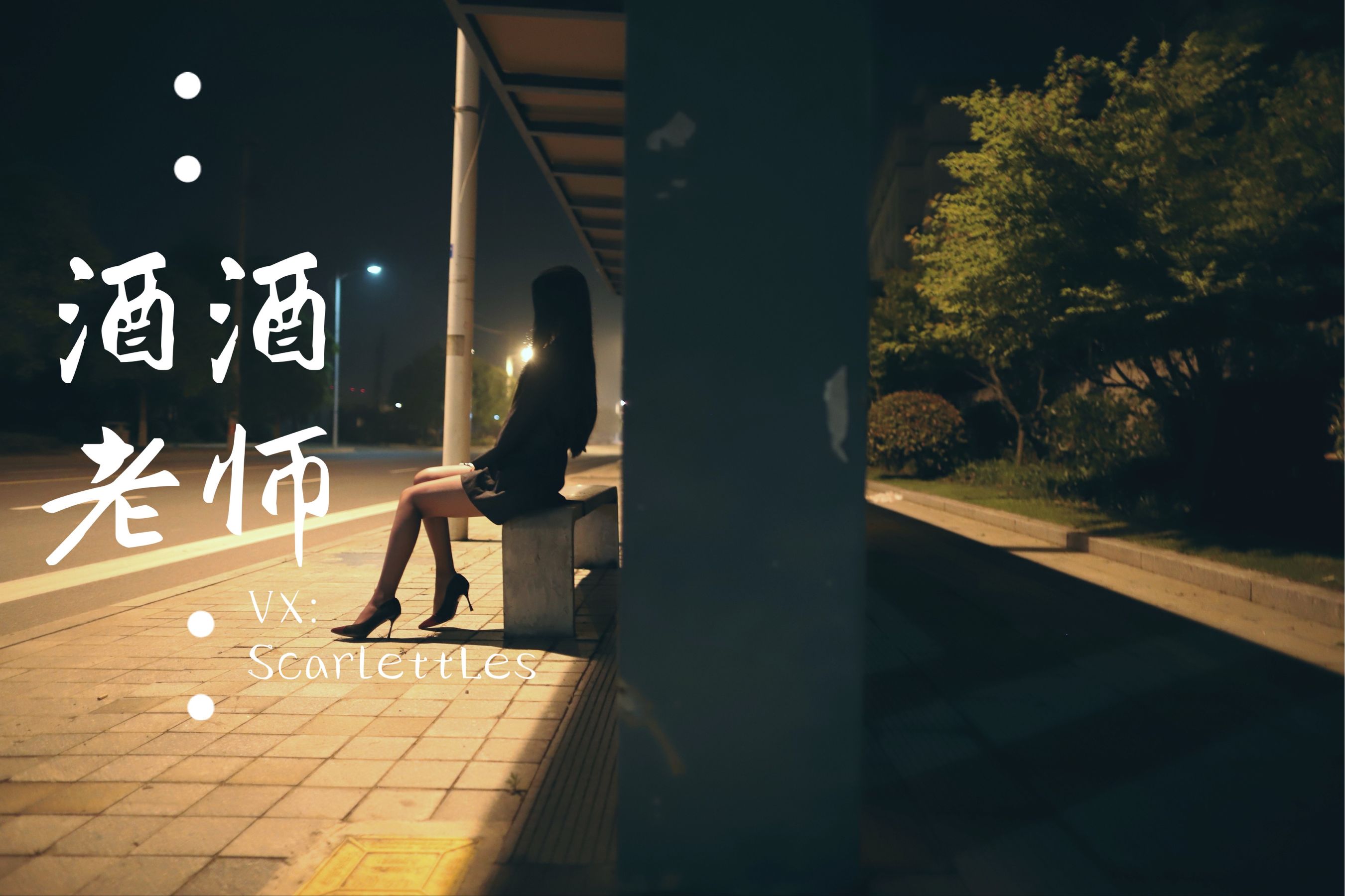 酒酒老师 - 司机先生，喜欢紫色丝吗？-图62