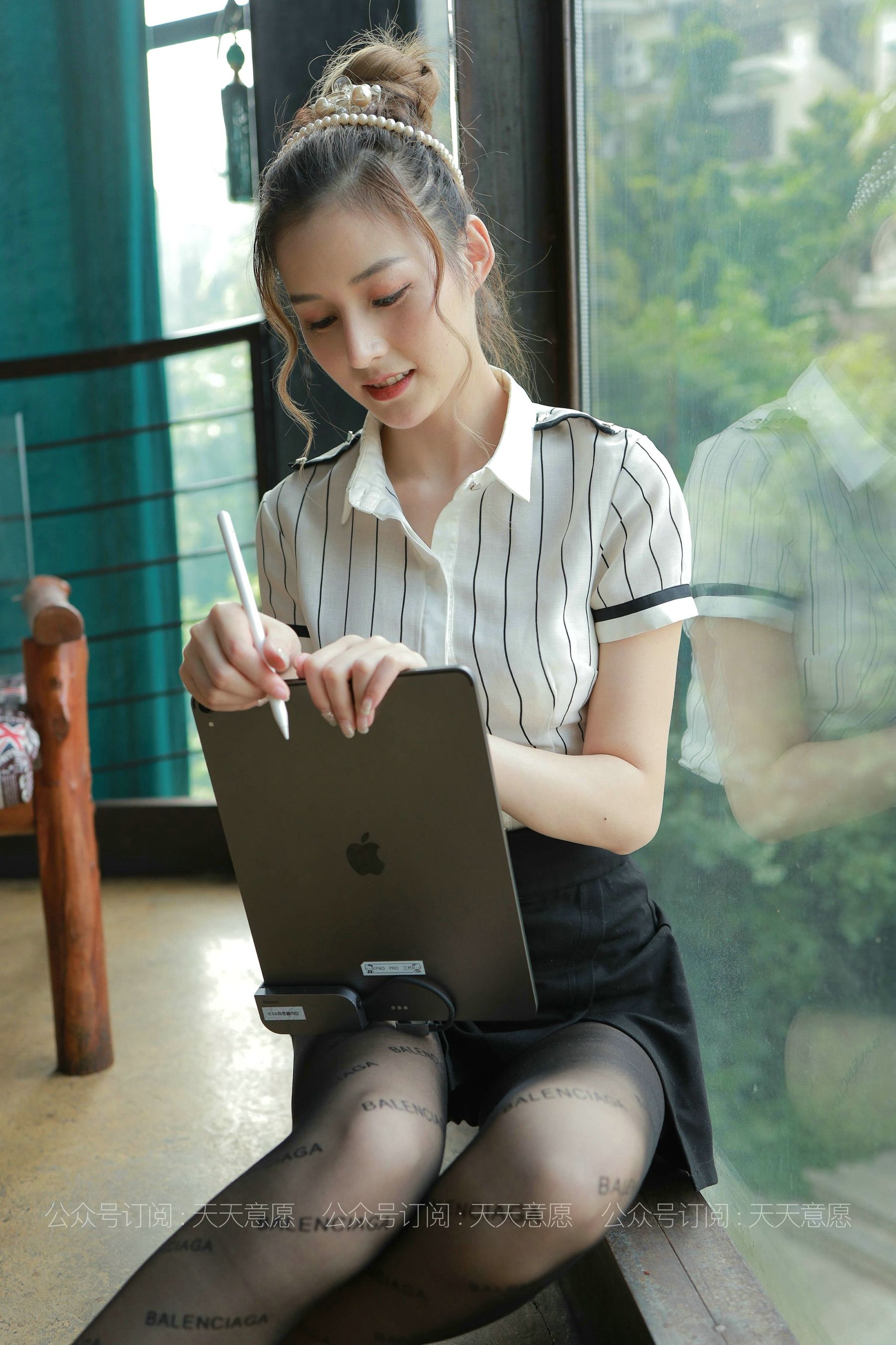 模特：九妹《最美职业装》-图12