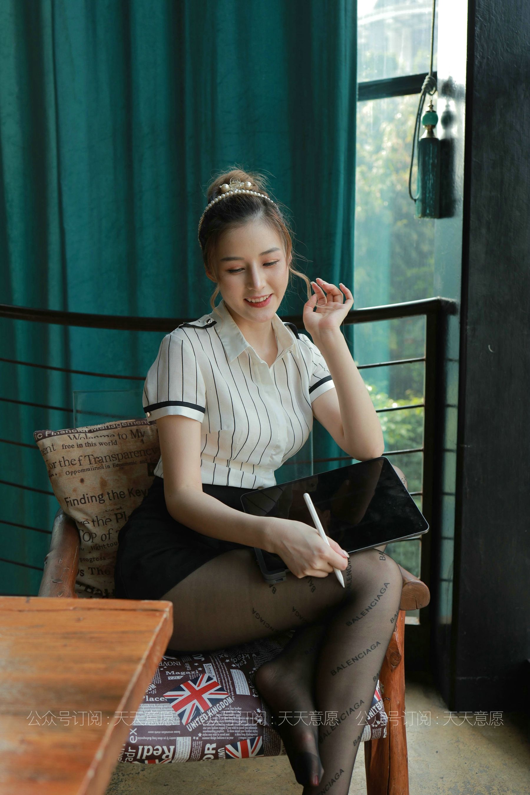 模特：九妹《最美职业装》-图32