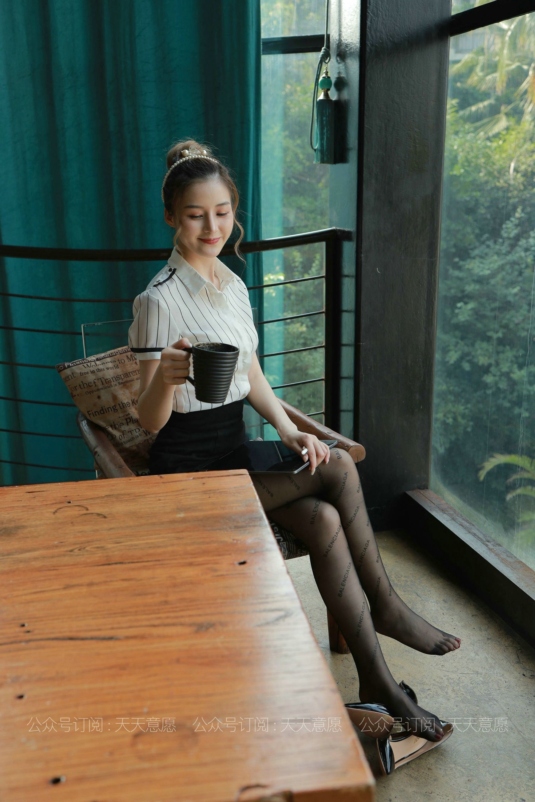 模特：九妹《最美职业装》-图49