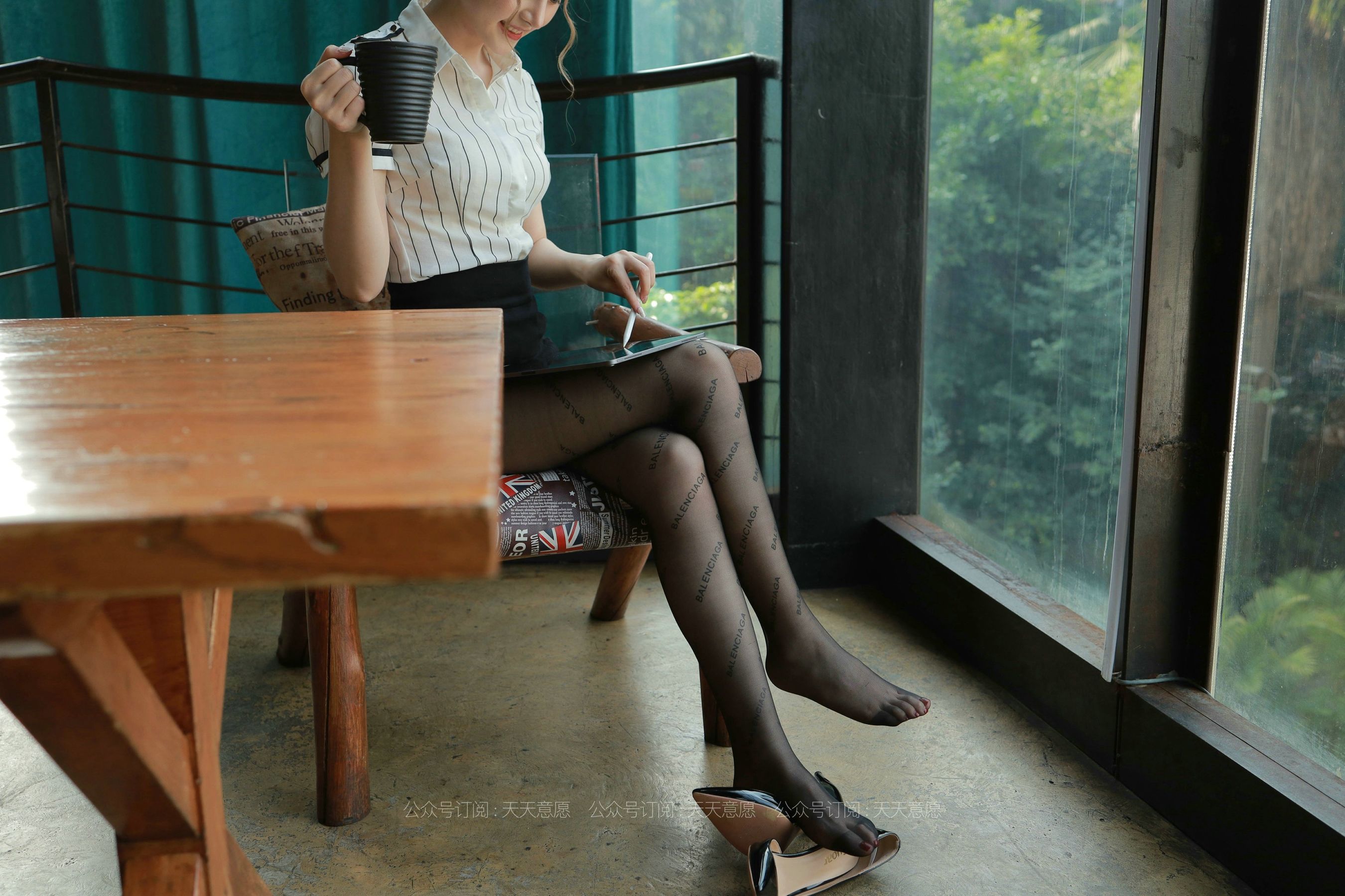 模特：九妹《最美职业装》-图53