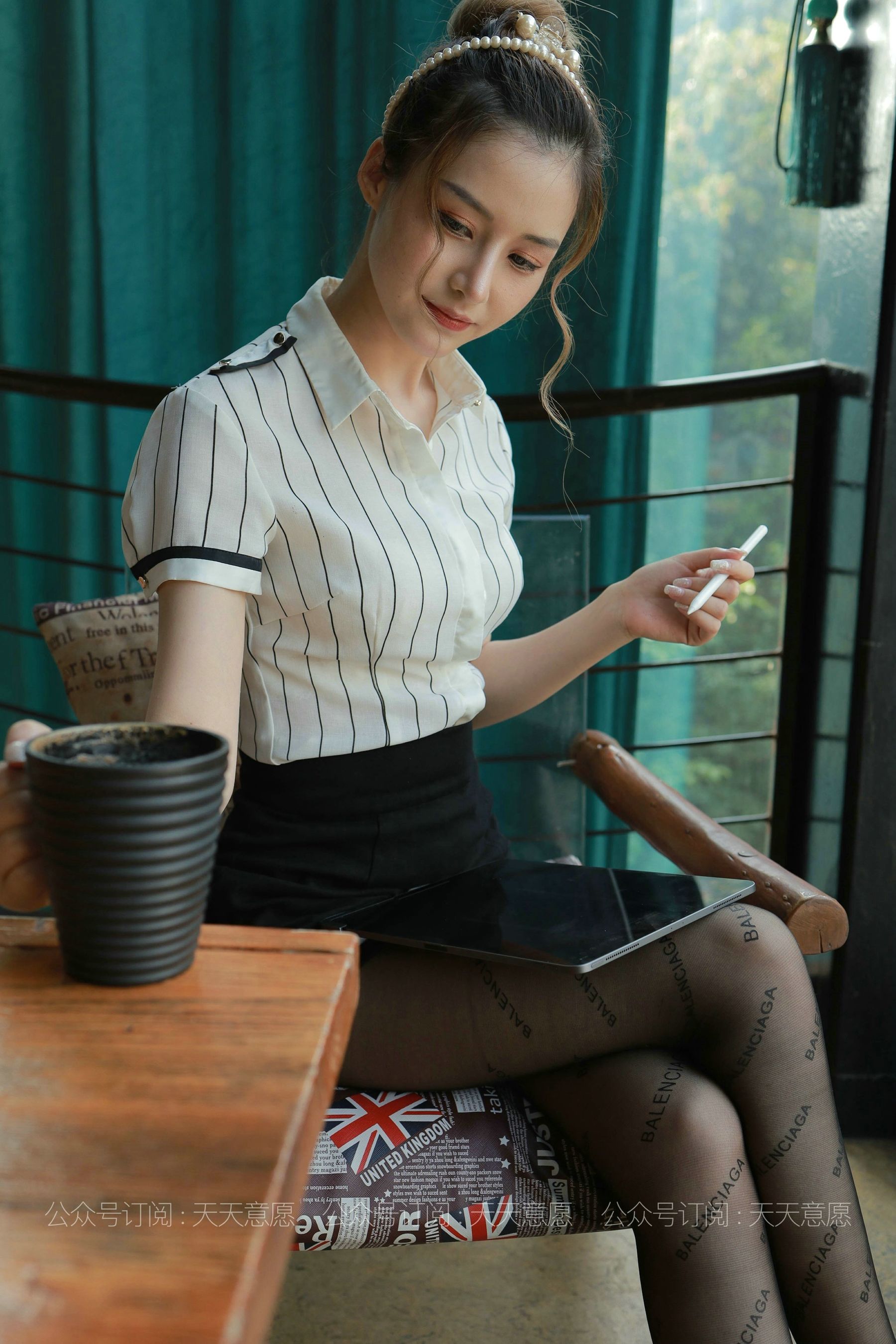 模特：九妹《最美职业装》-图54