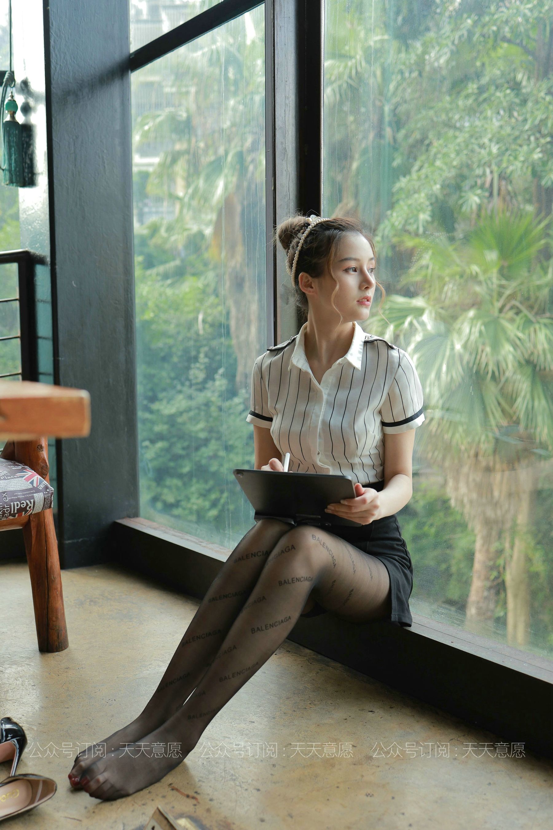 模特：九妹《最美职业装》-图6