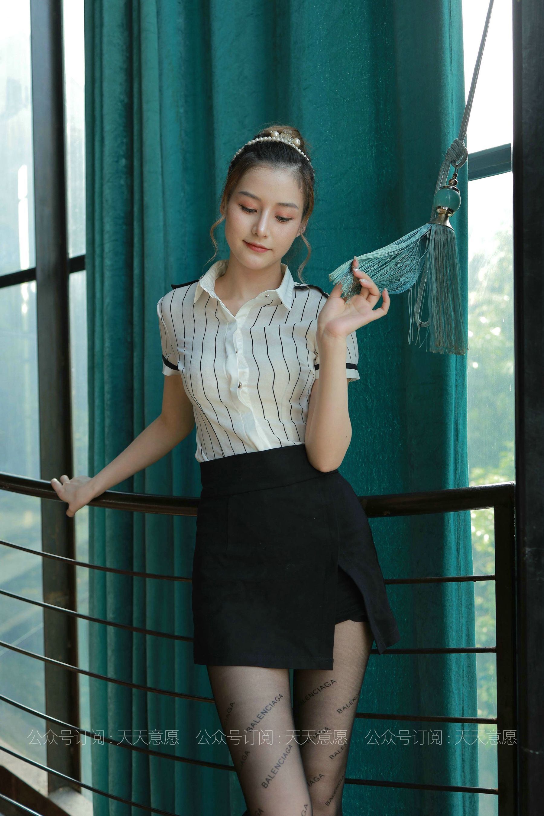 模特：九妹《最美职业装》-图70