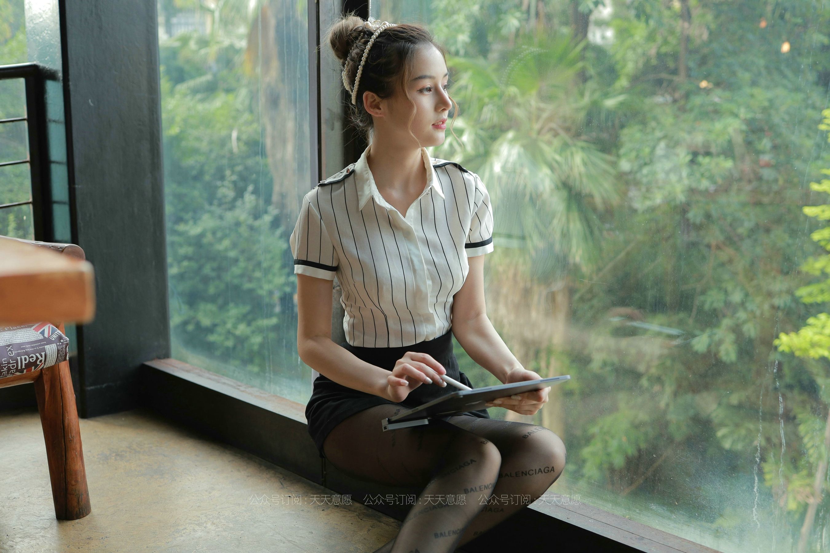 模特：九妹《最美职业装》-图8