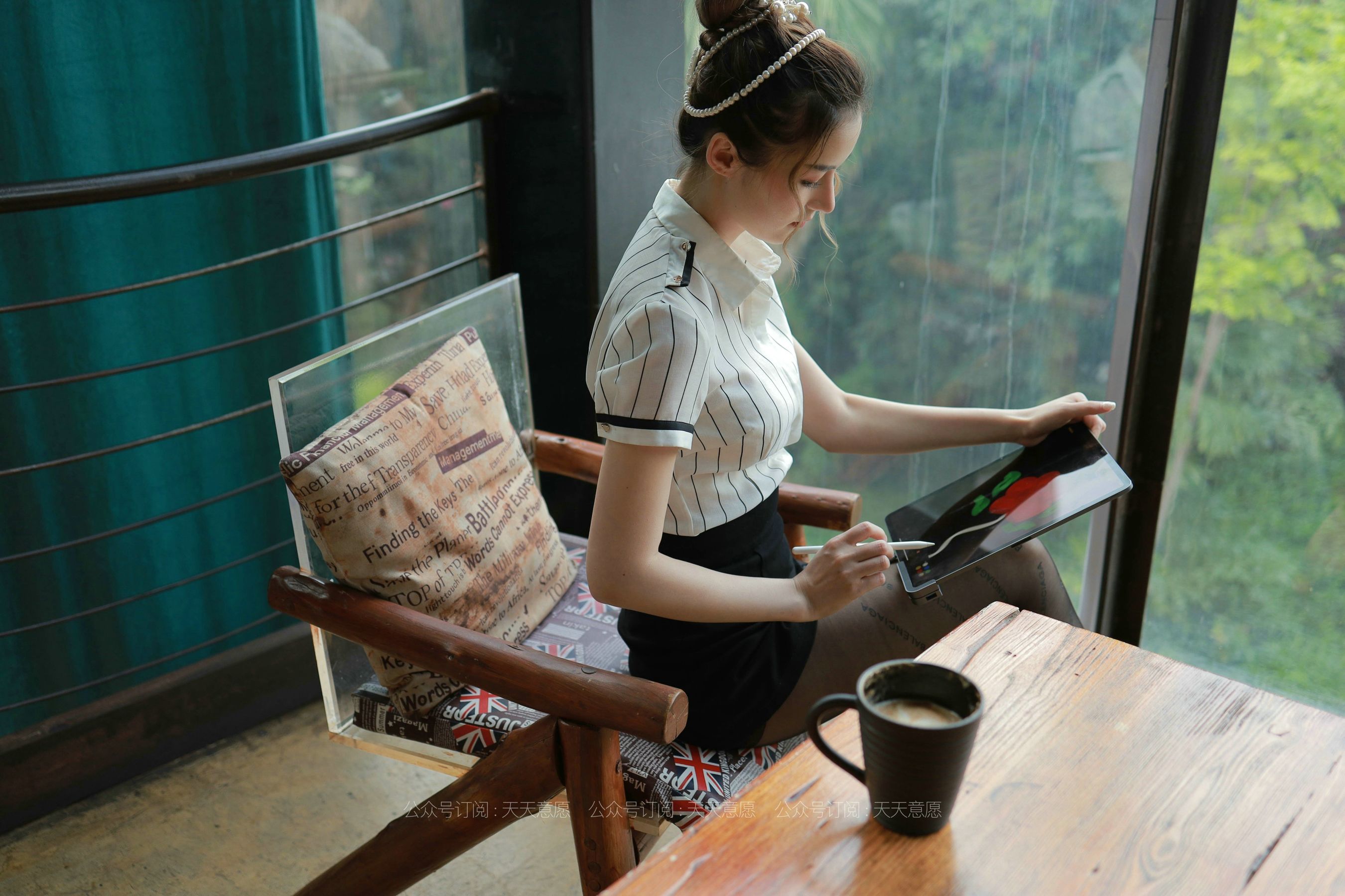 模特：九妹《甜美女主管》-图9