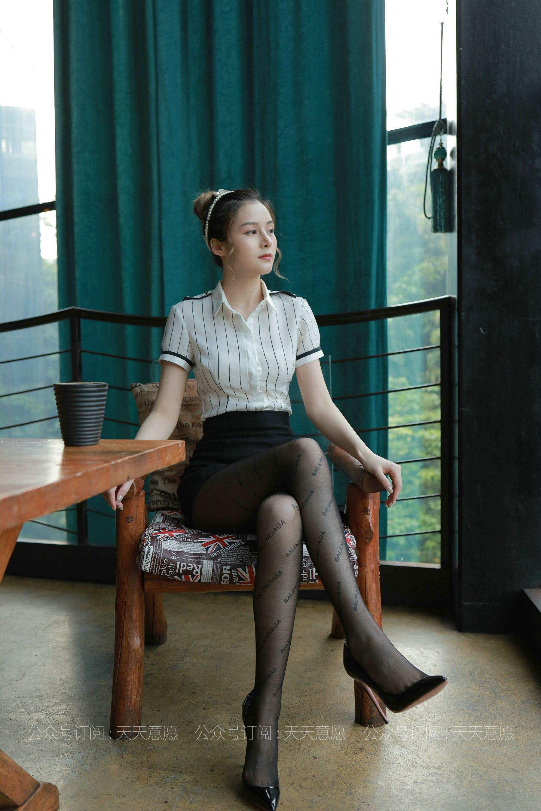 模特：九妹《甜美女主管》-图55