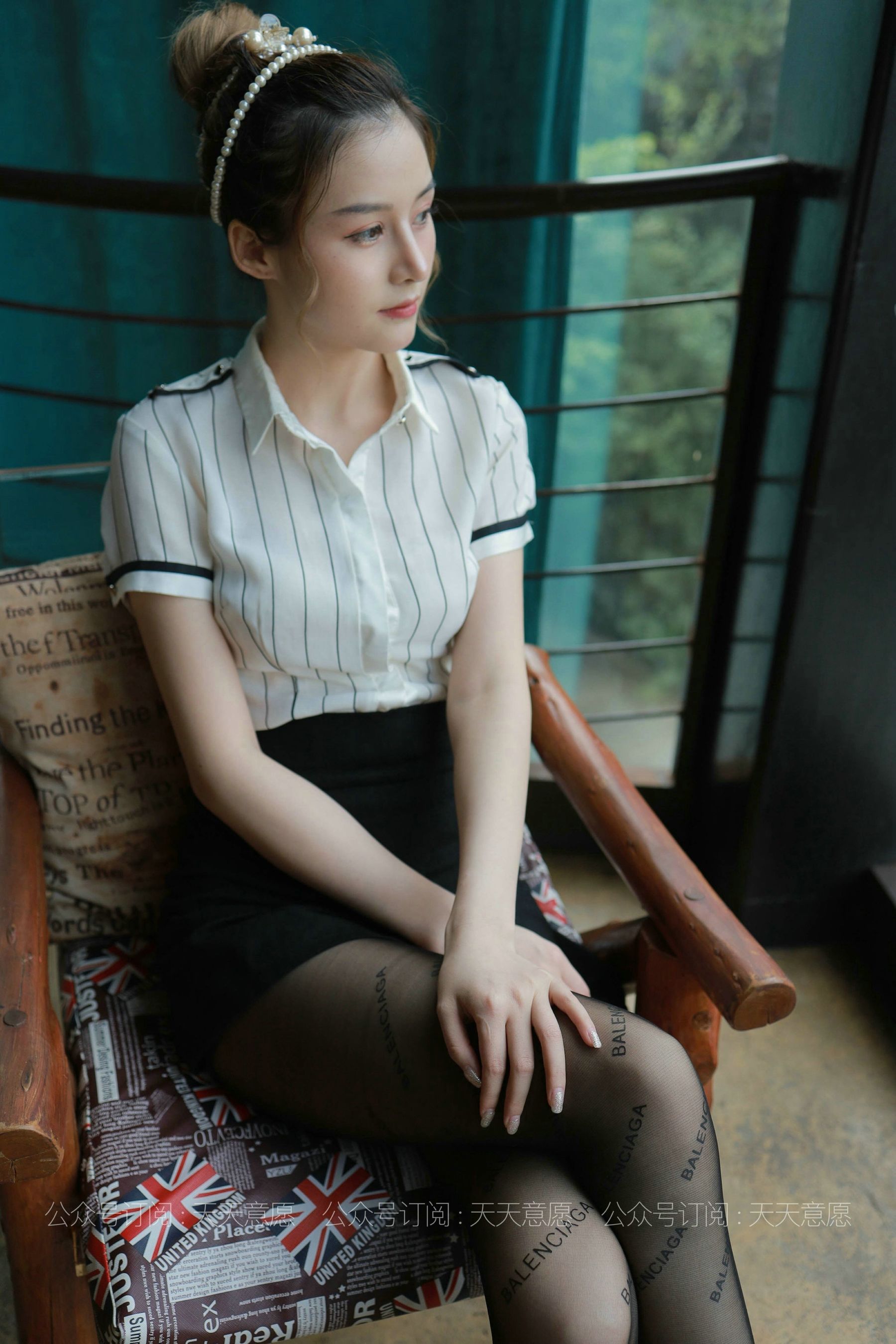 模特：九妹《甜美女主管》-图60