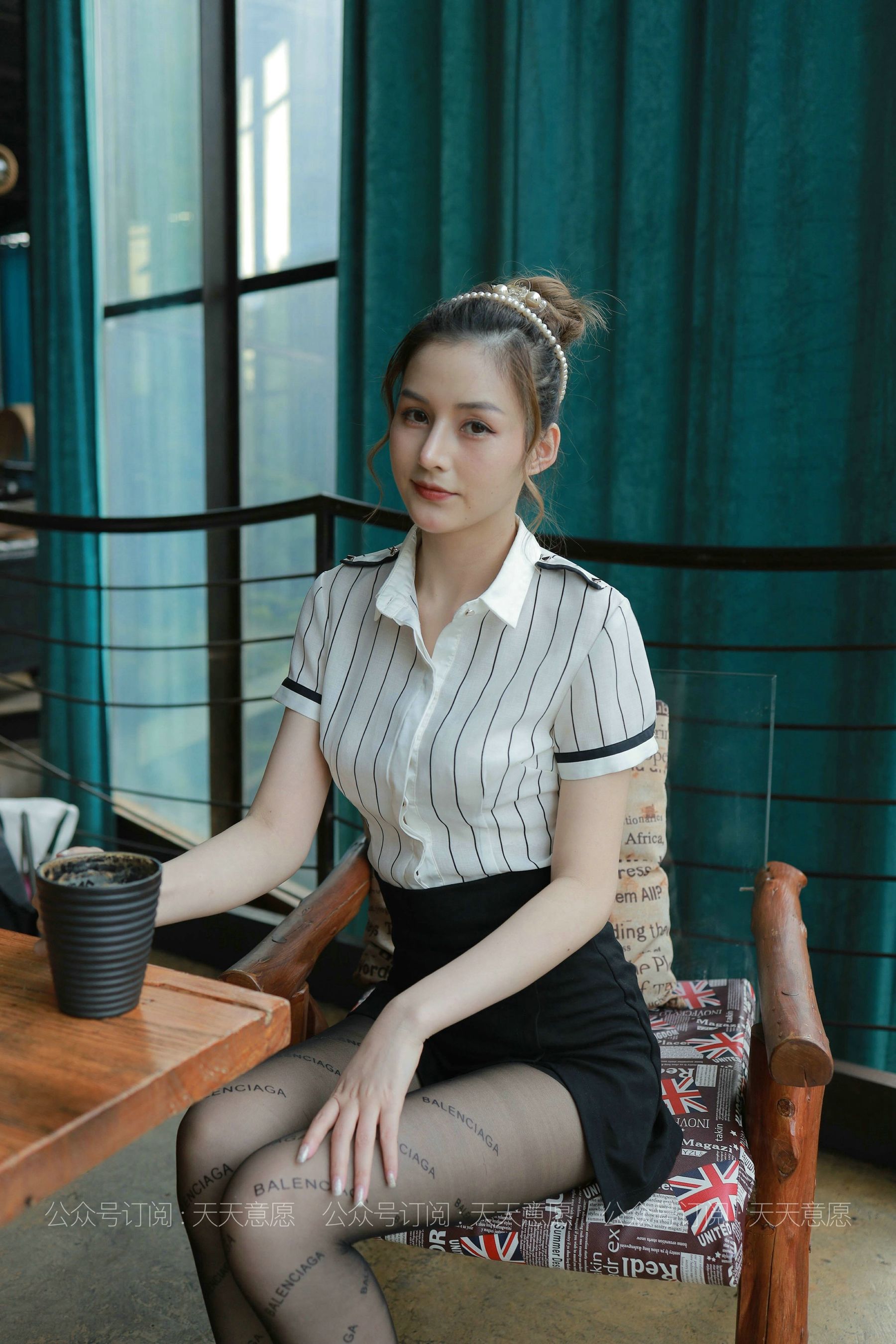 模特：九妹《甜美女主管》-图61