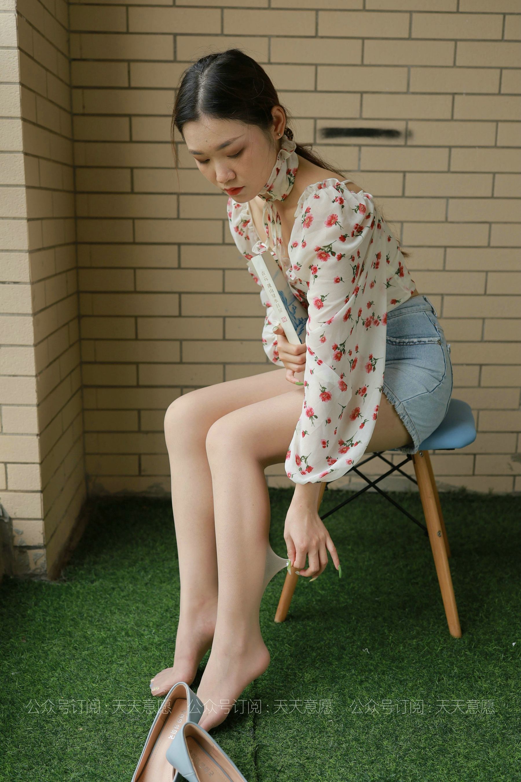 模特：可可《法式碎花裙》-图31