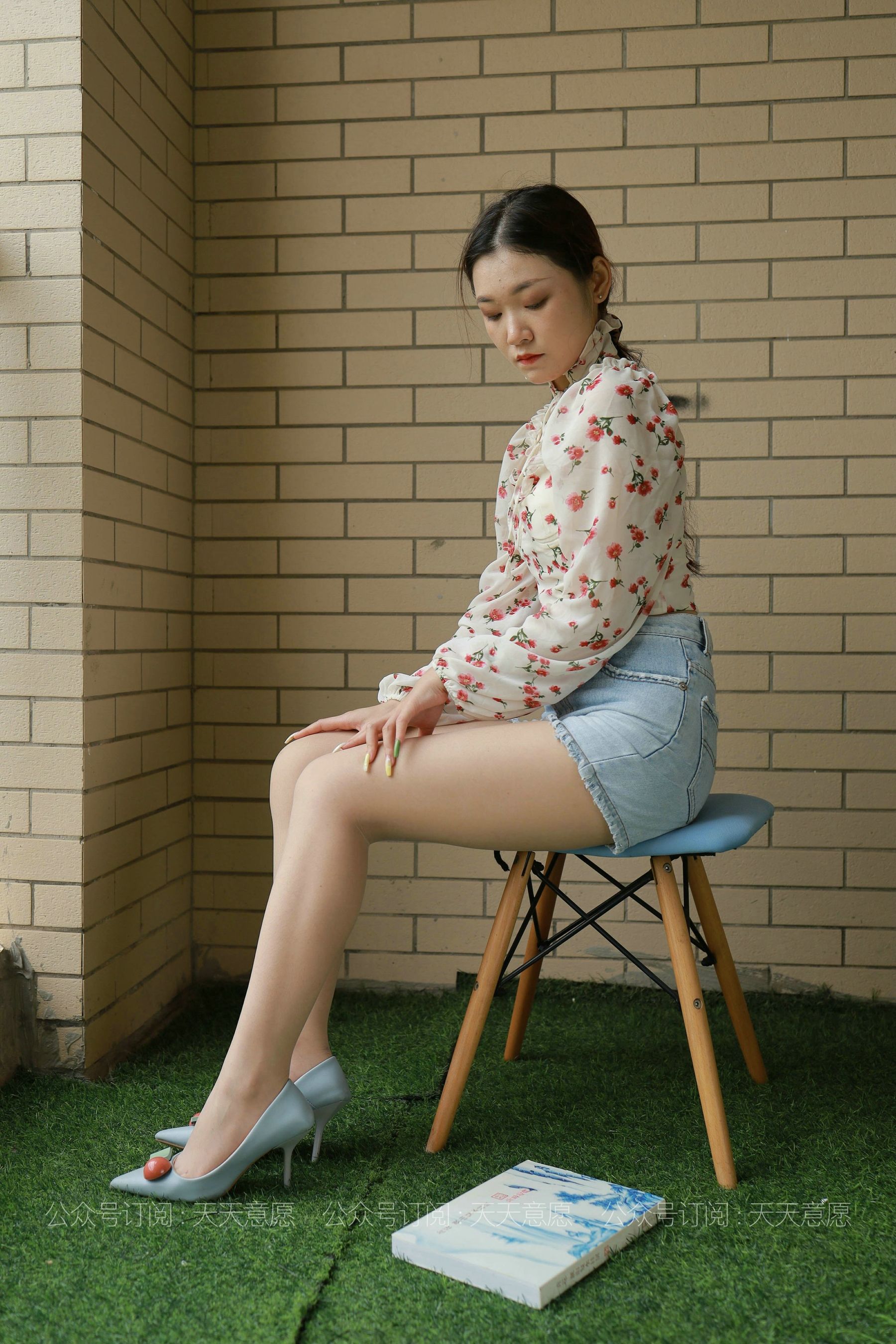 模特：可可《法式碎花裙》-图33