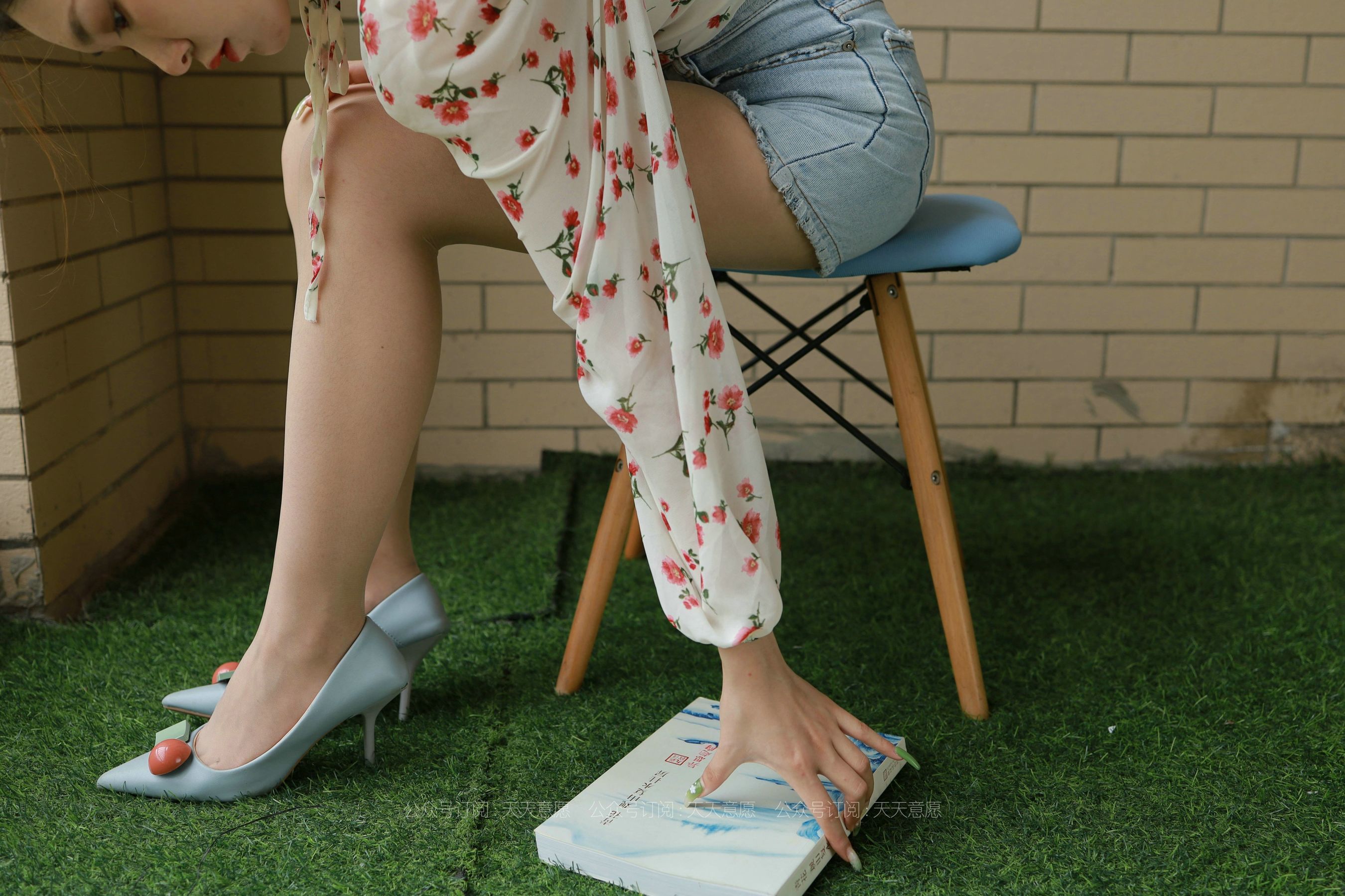 模特：可可《法式碎花裙》-图34