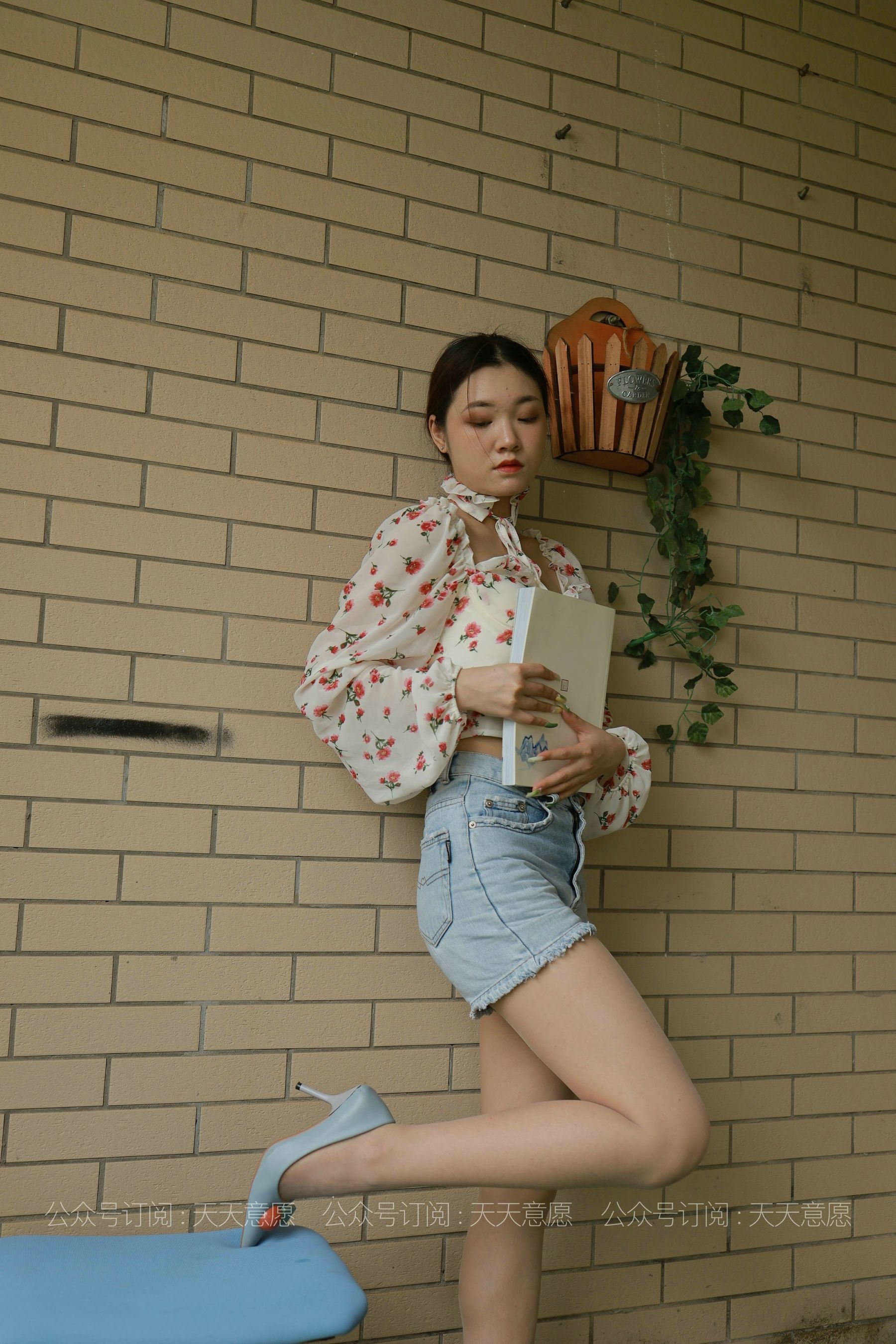 模特：可可《法式碎花裙》-图35