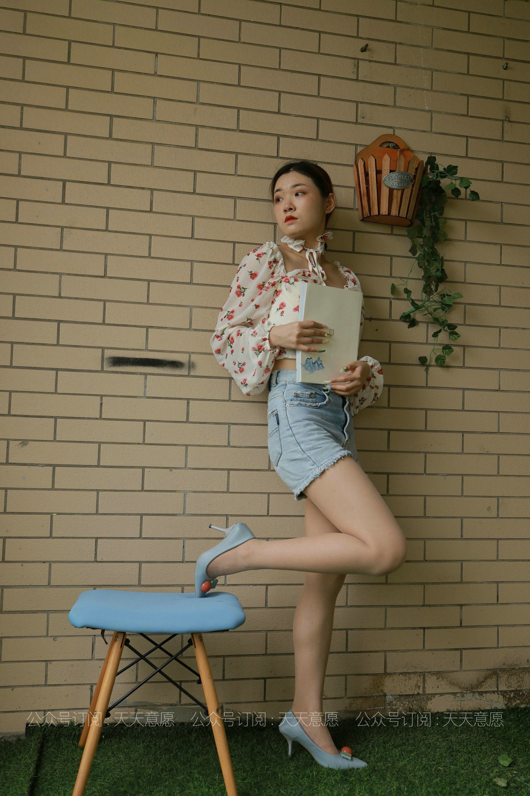 模特：可可《法式碎花裙》-图36