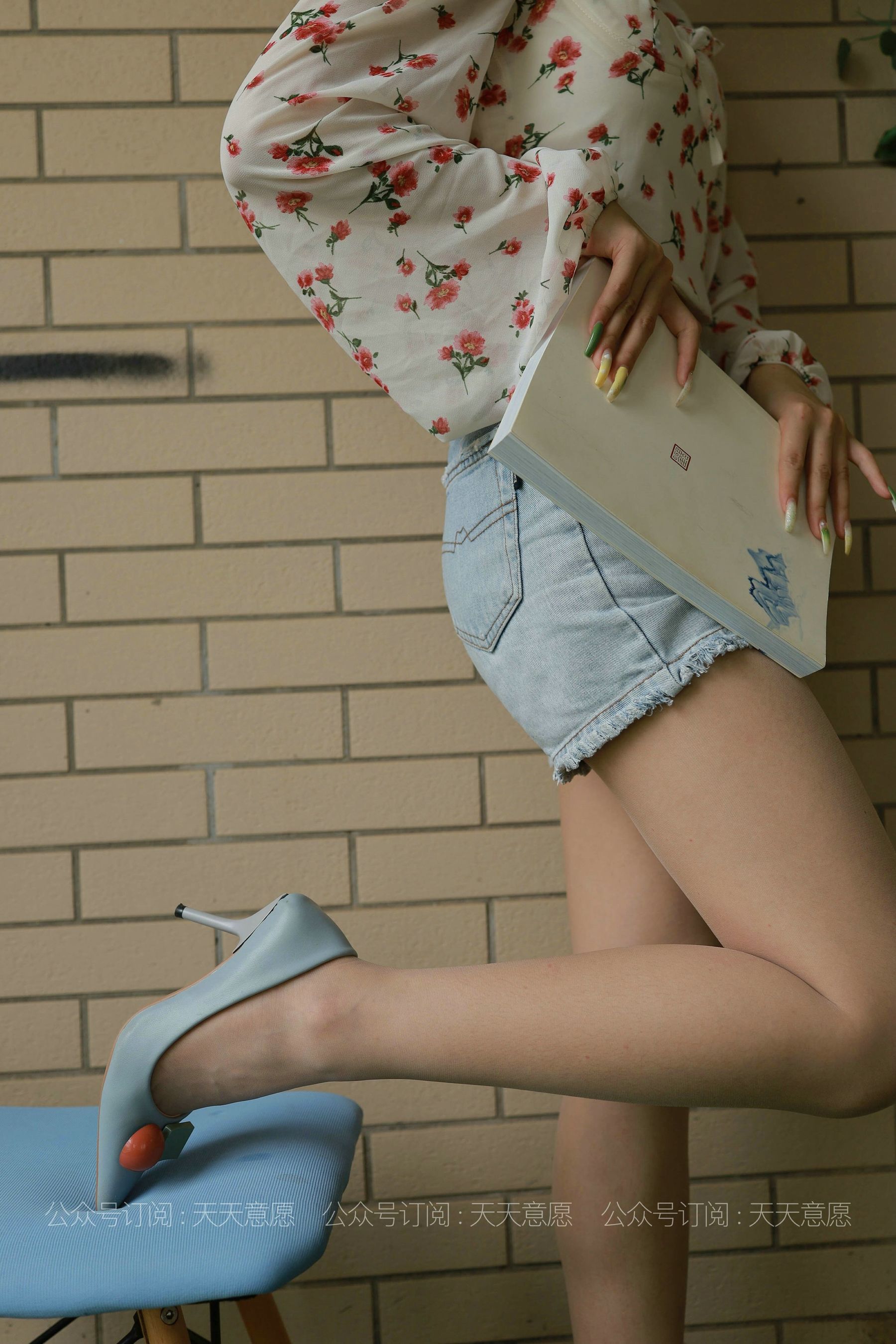 模特：可可《法式碎花裙》-图38