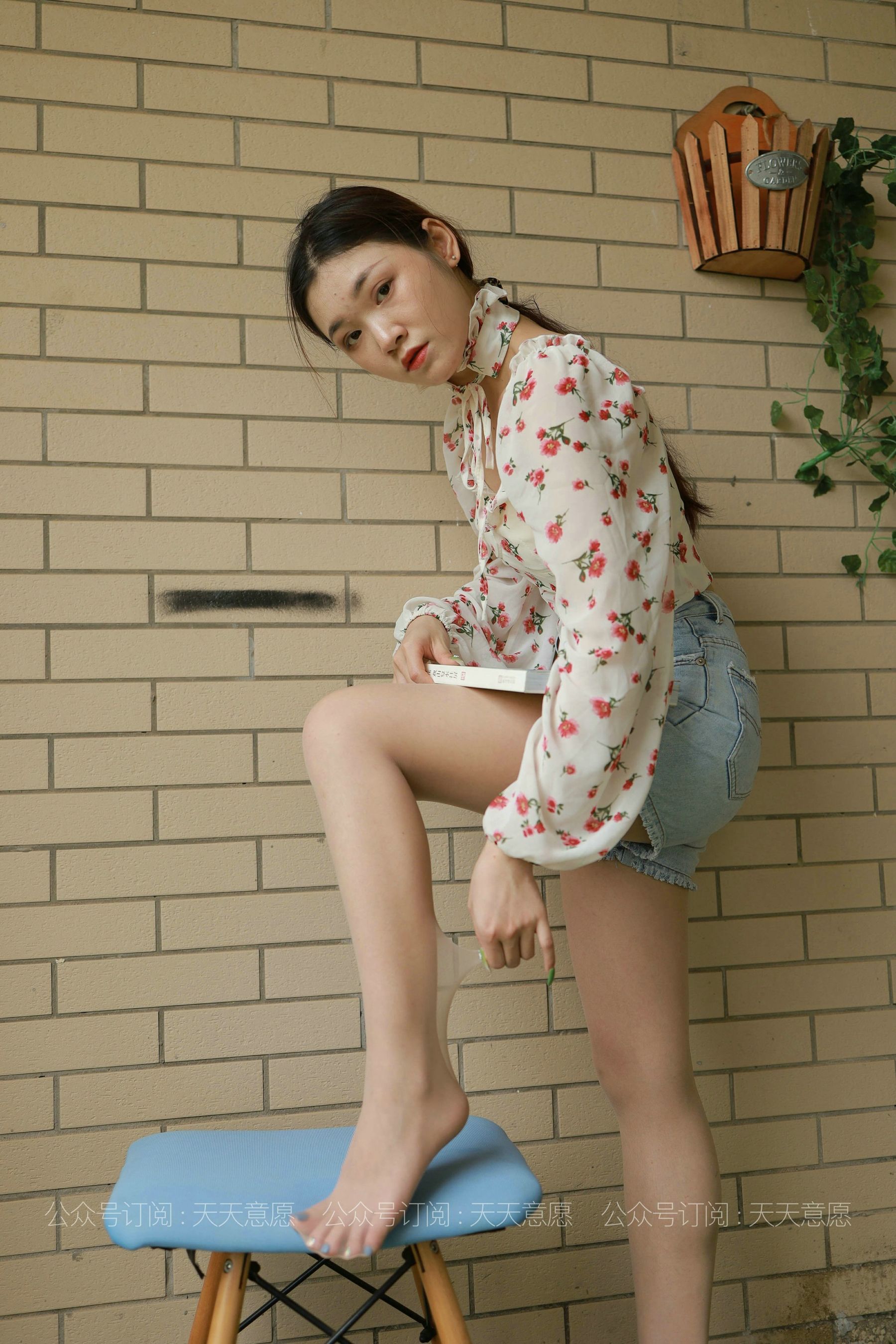 模特：可可《法式碎花裙》-图48