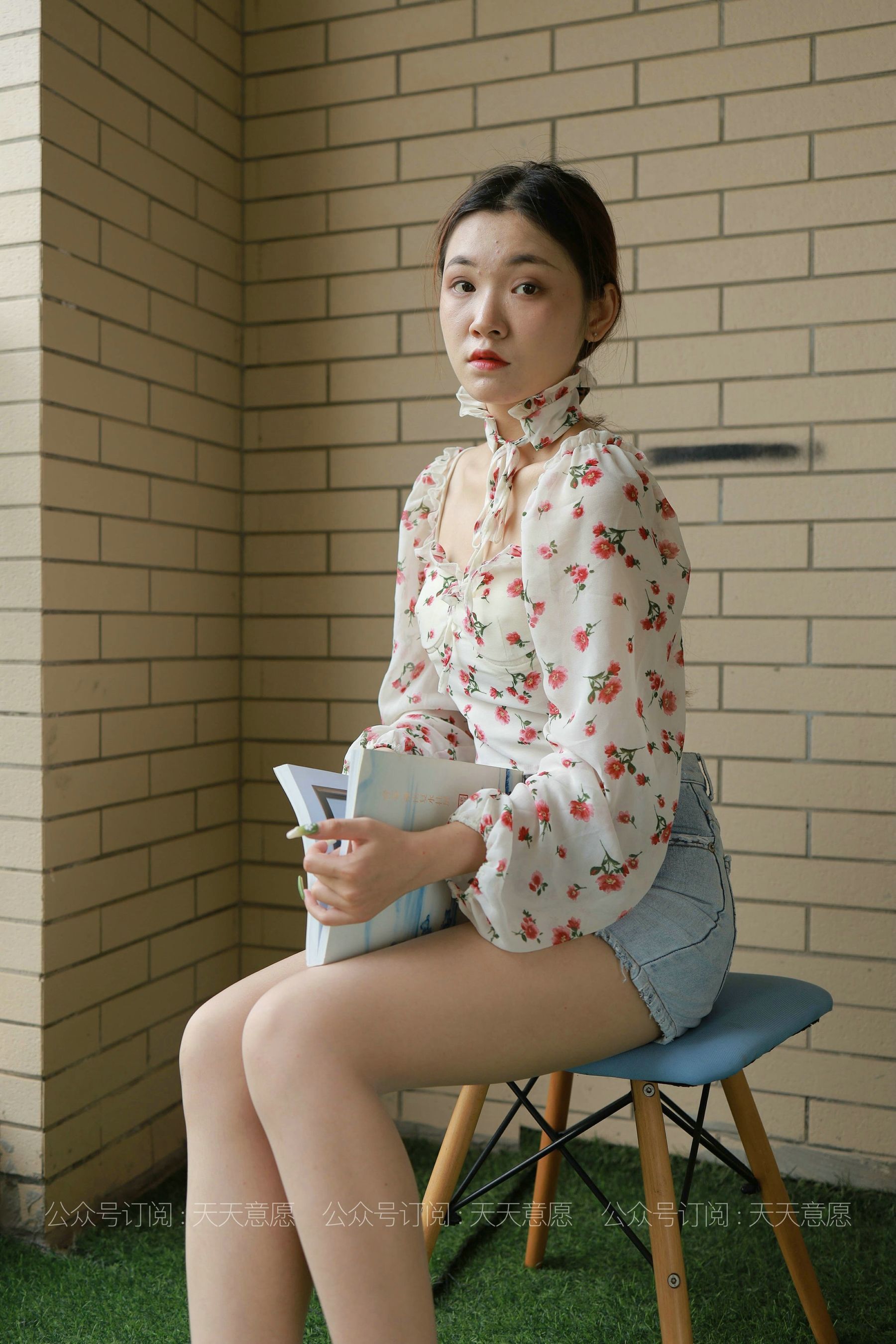 模特：可可《法式碎花裙》-图4