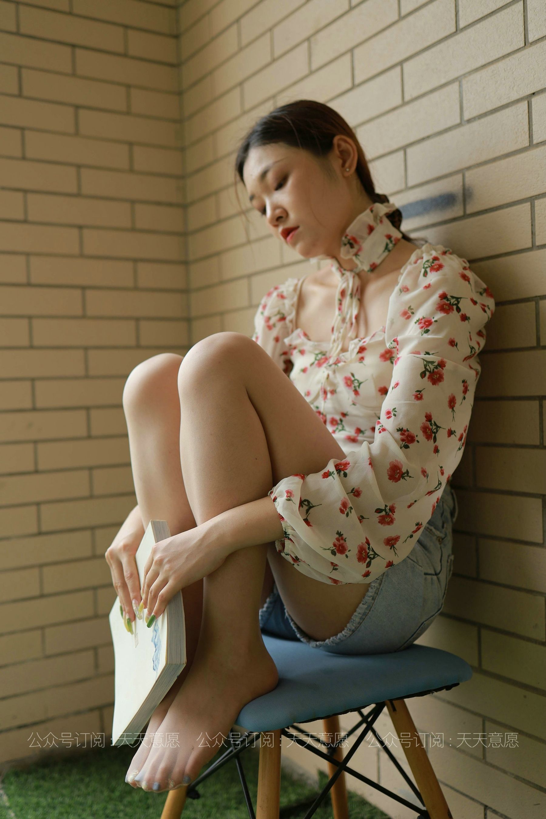 模特：可可《法式碎花裙》-图53