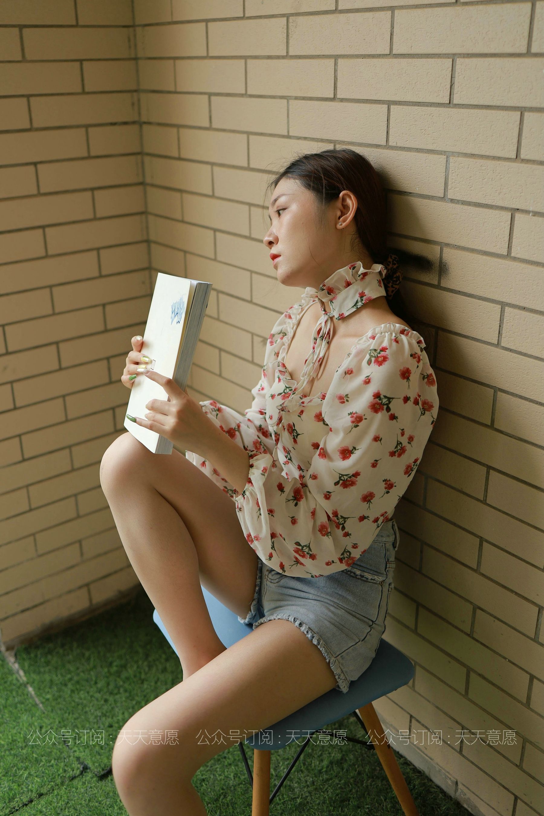 模特：可可《法式碎花裙》-图56