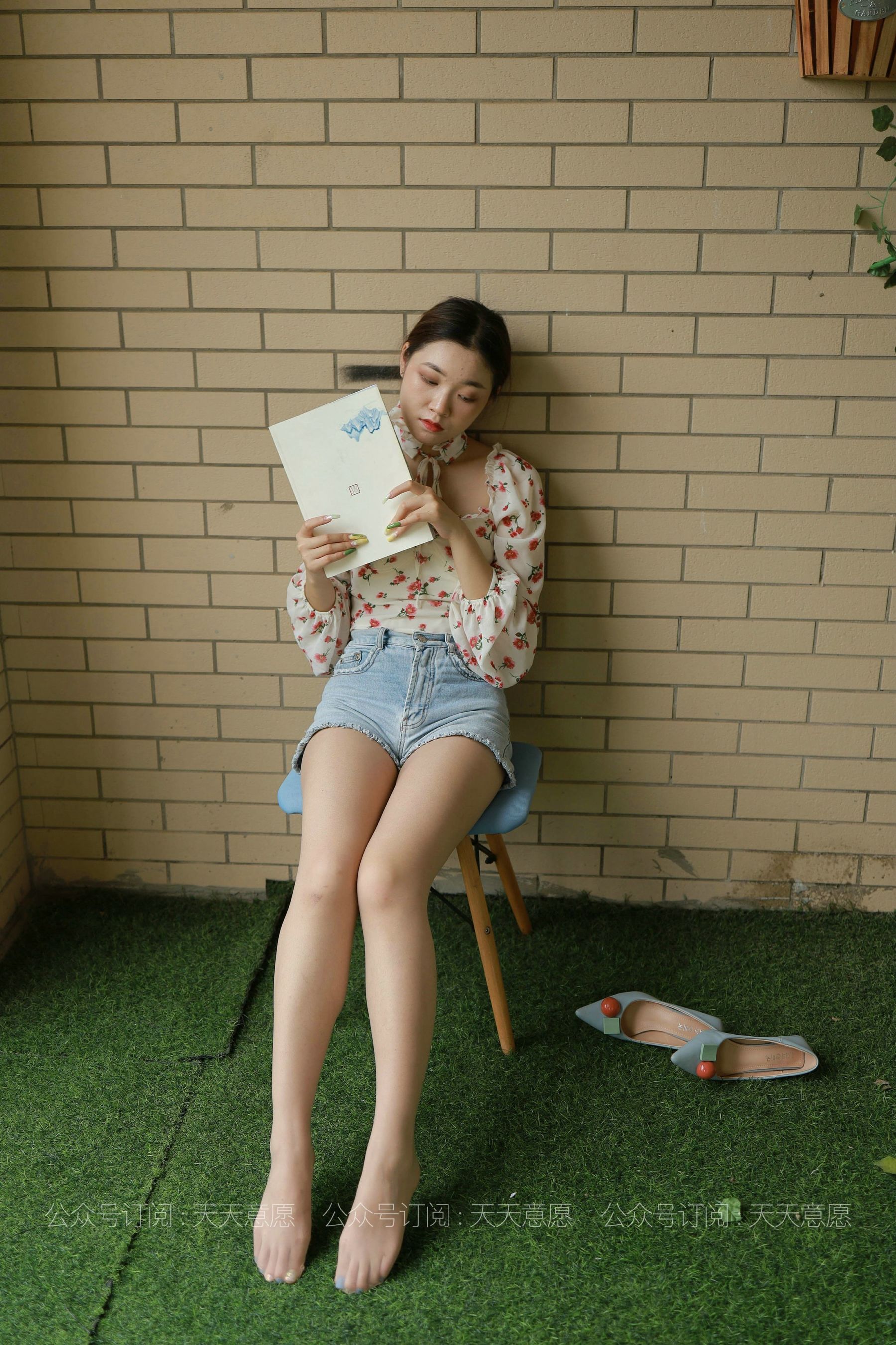 模特：可可《法式碎花裙》-图62