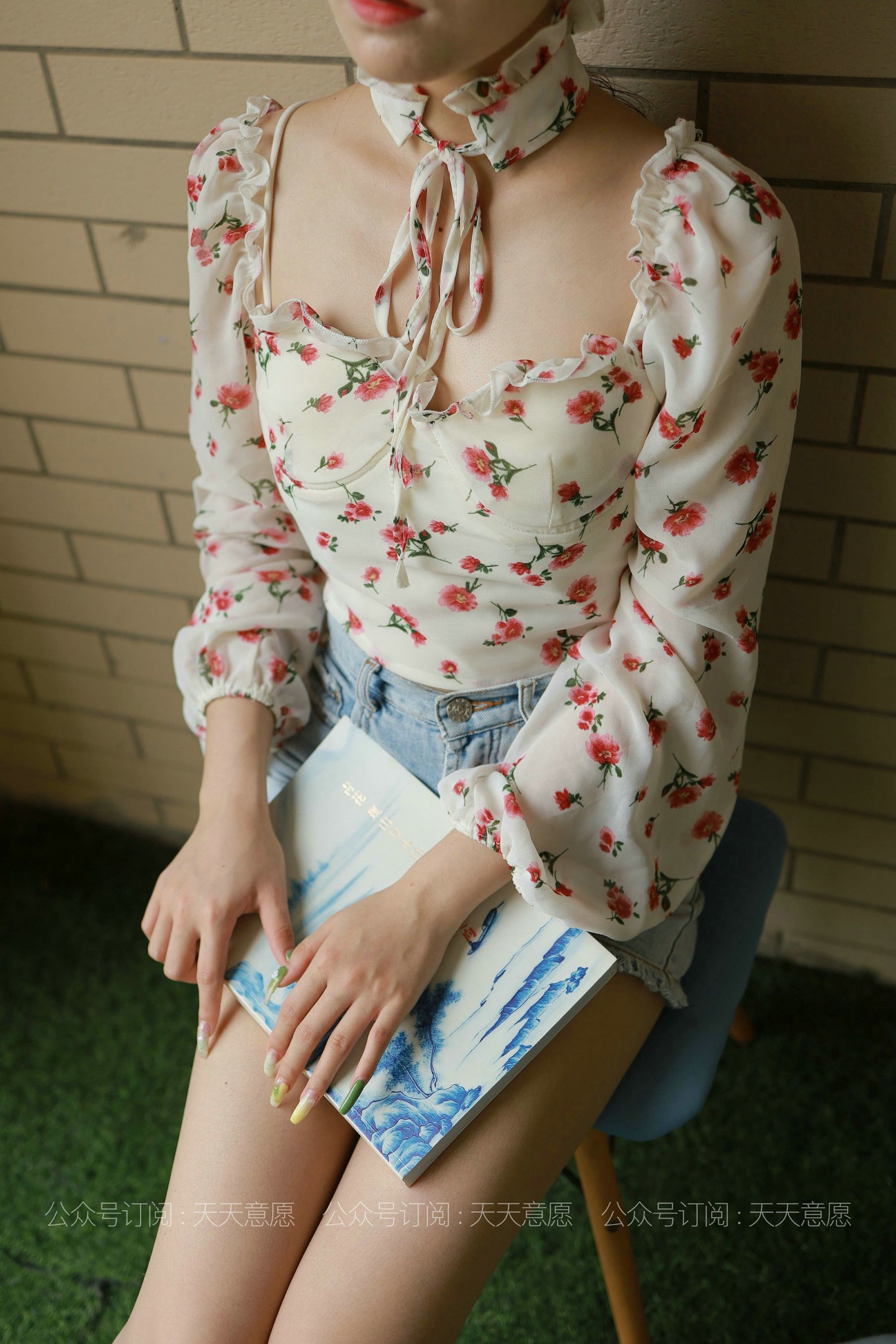 模特：可可《法式碎花裙》-图66