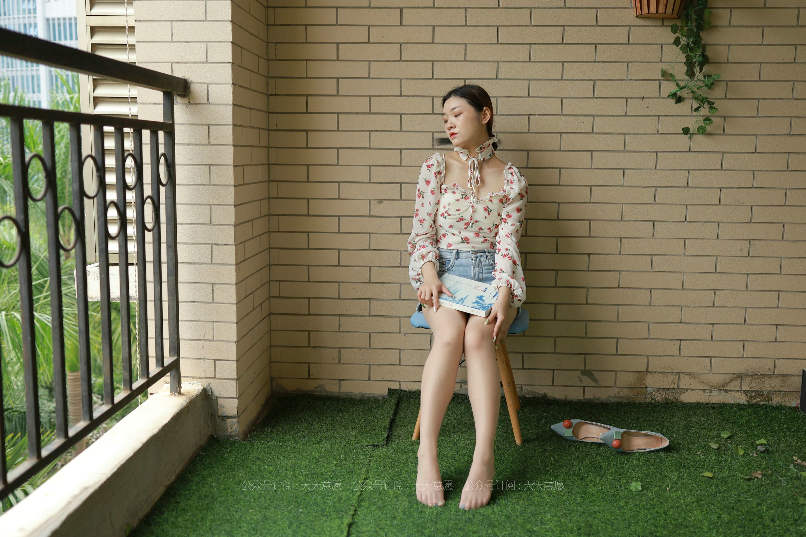 模特：可可《法式碎花裙》-图70