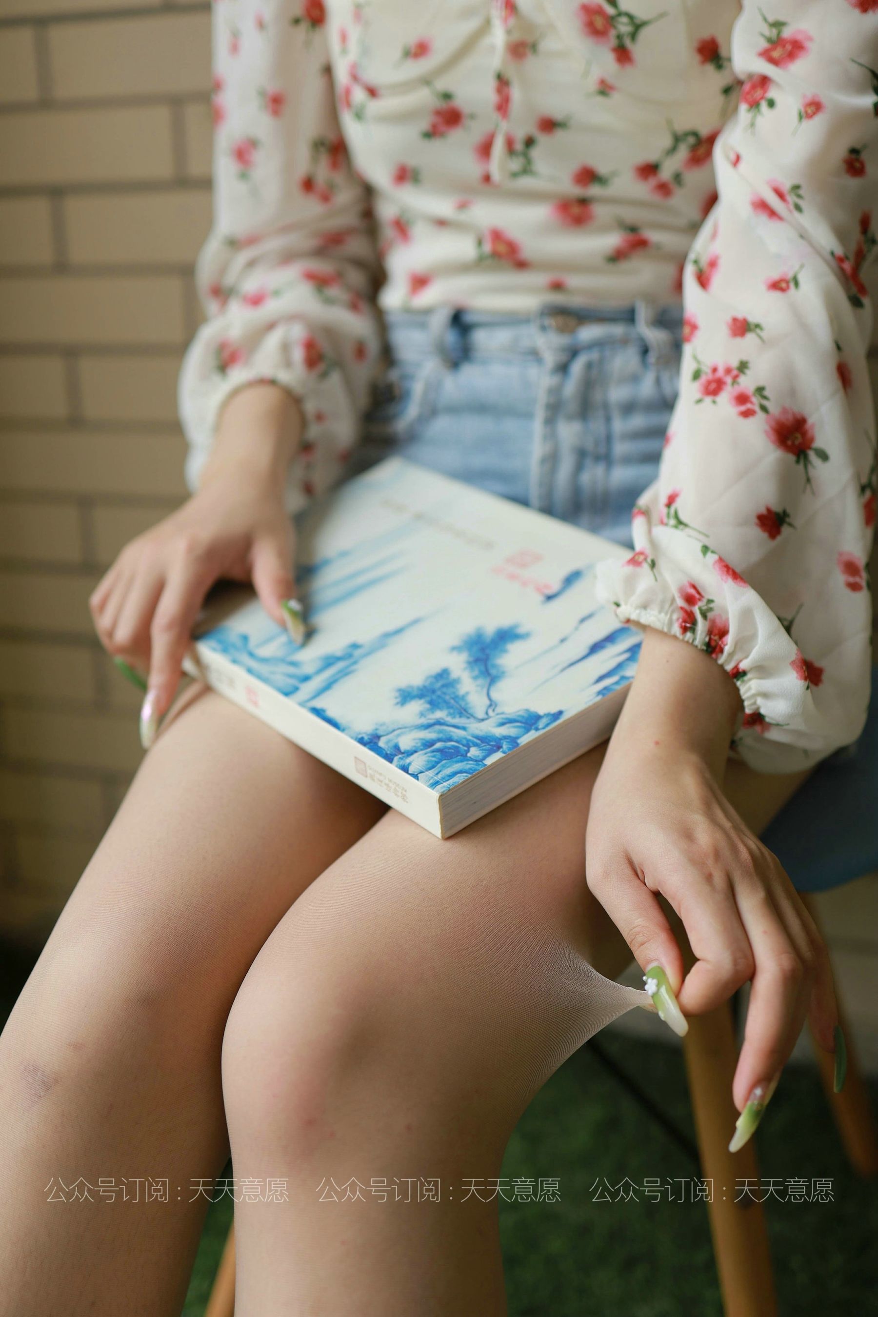 模特：可可《法式碎花裙》-图71