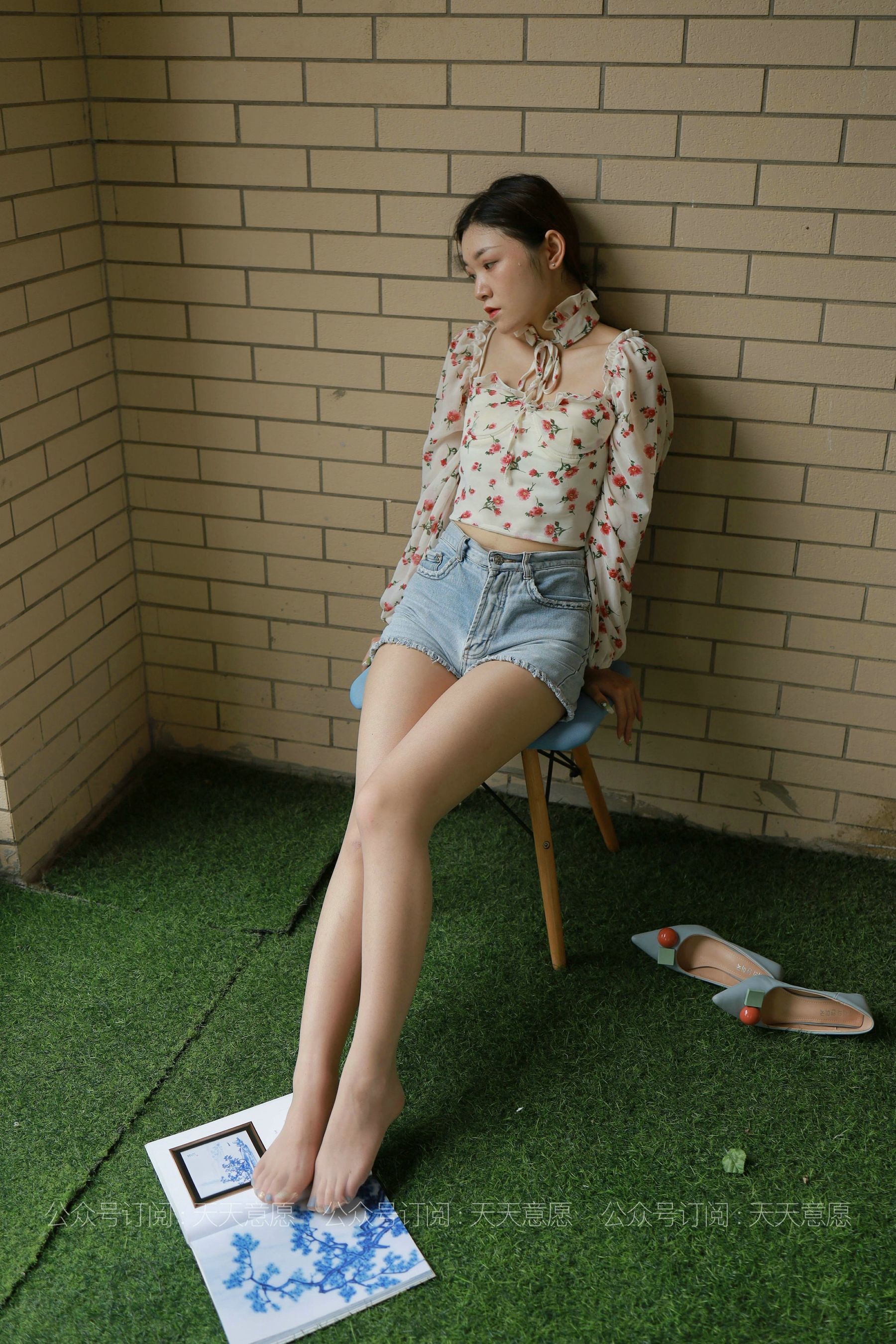 模特：可可《法式碎花裙》-图79