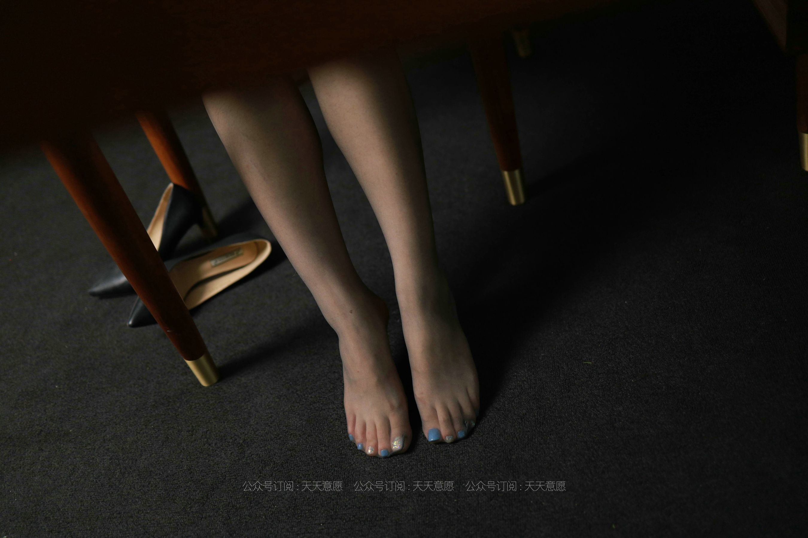 模特：可可《黑丝吊带裙》-图20