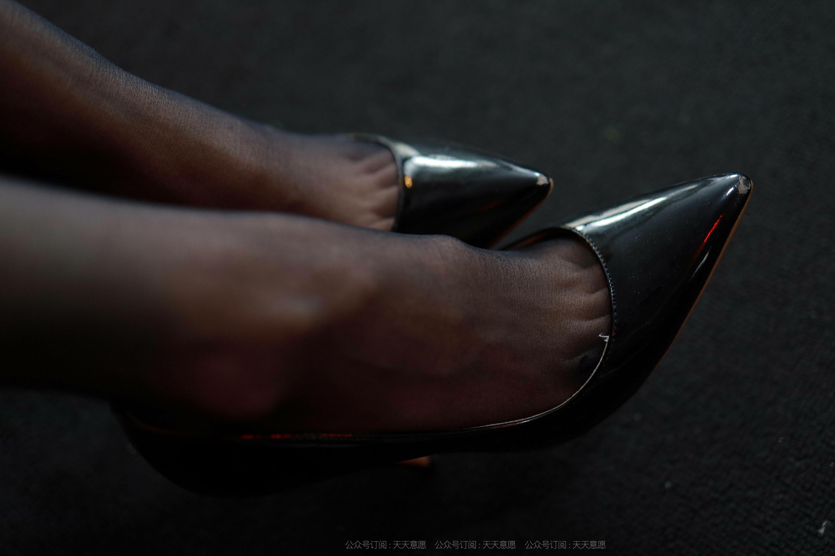 模特：团团《性感红与黑》-图17